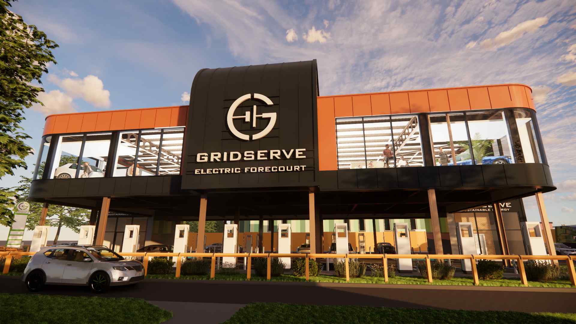 Primera estación de servicio eléctrica del mundo para Gatwick