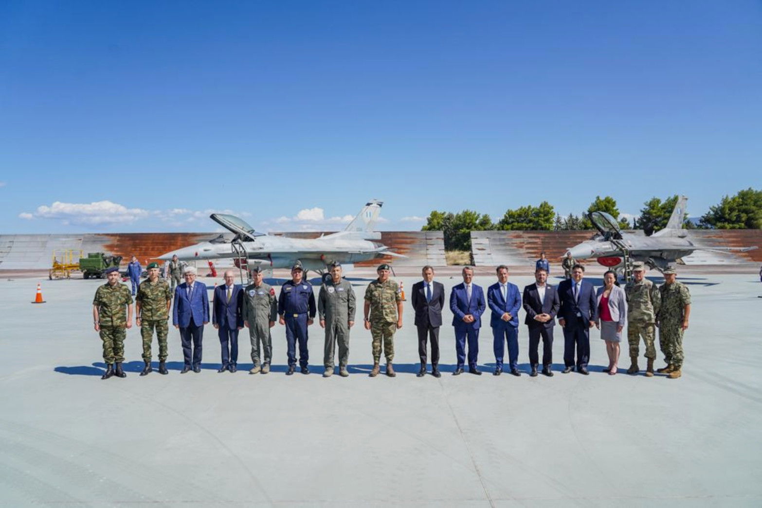 Greece takes delivery of first two F-16Vs