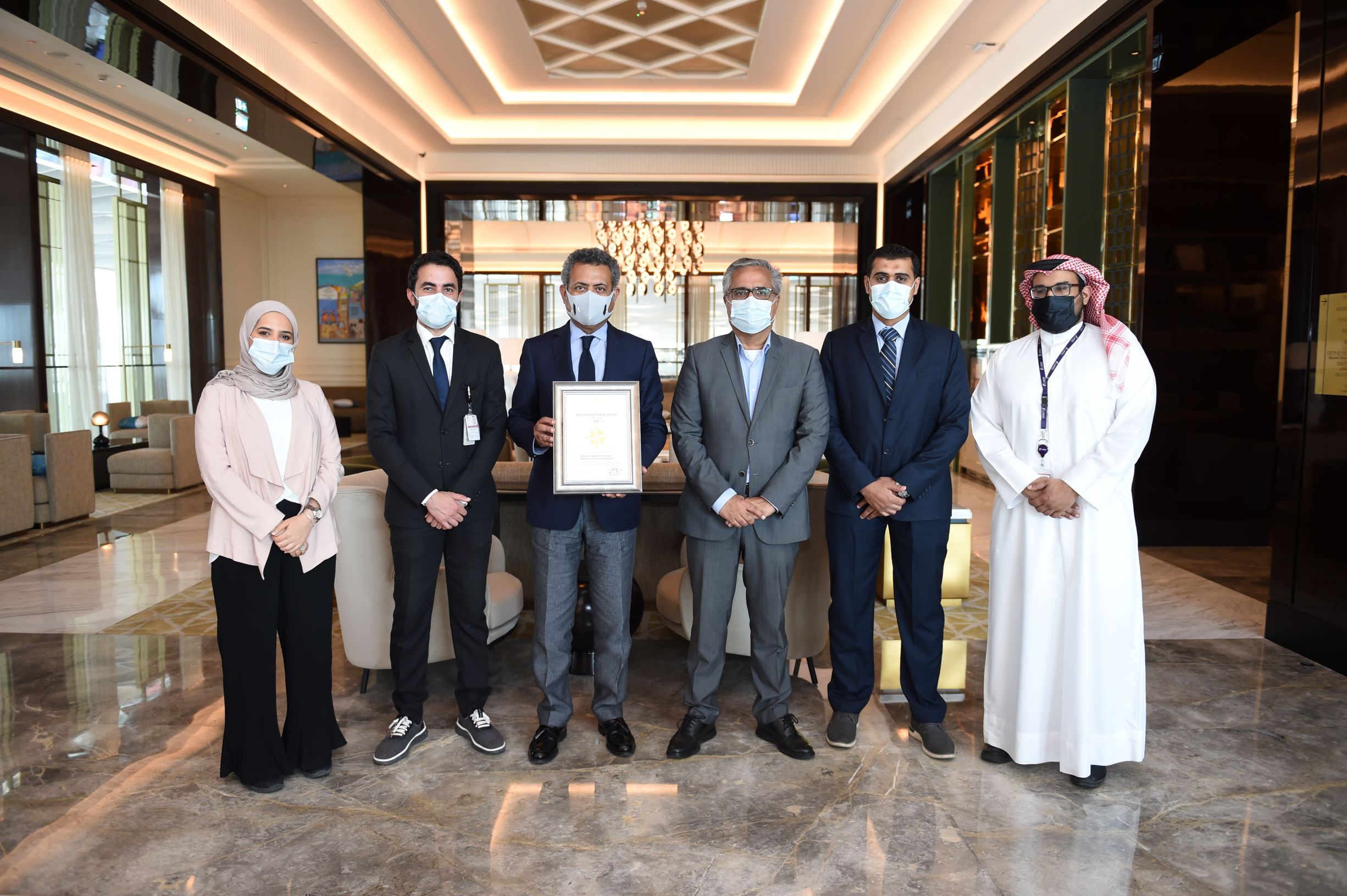 Bahrain Airport Company receives safety accreditation