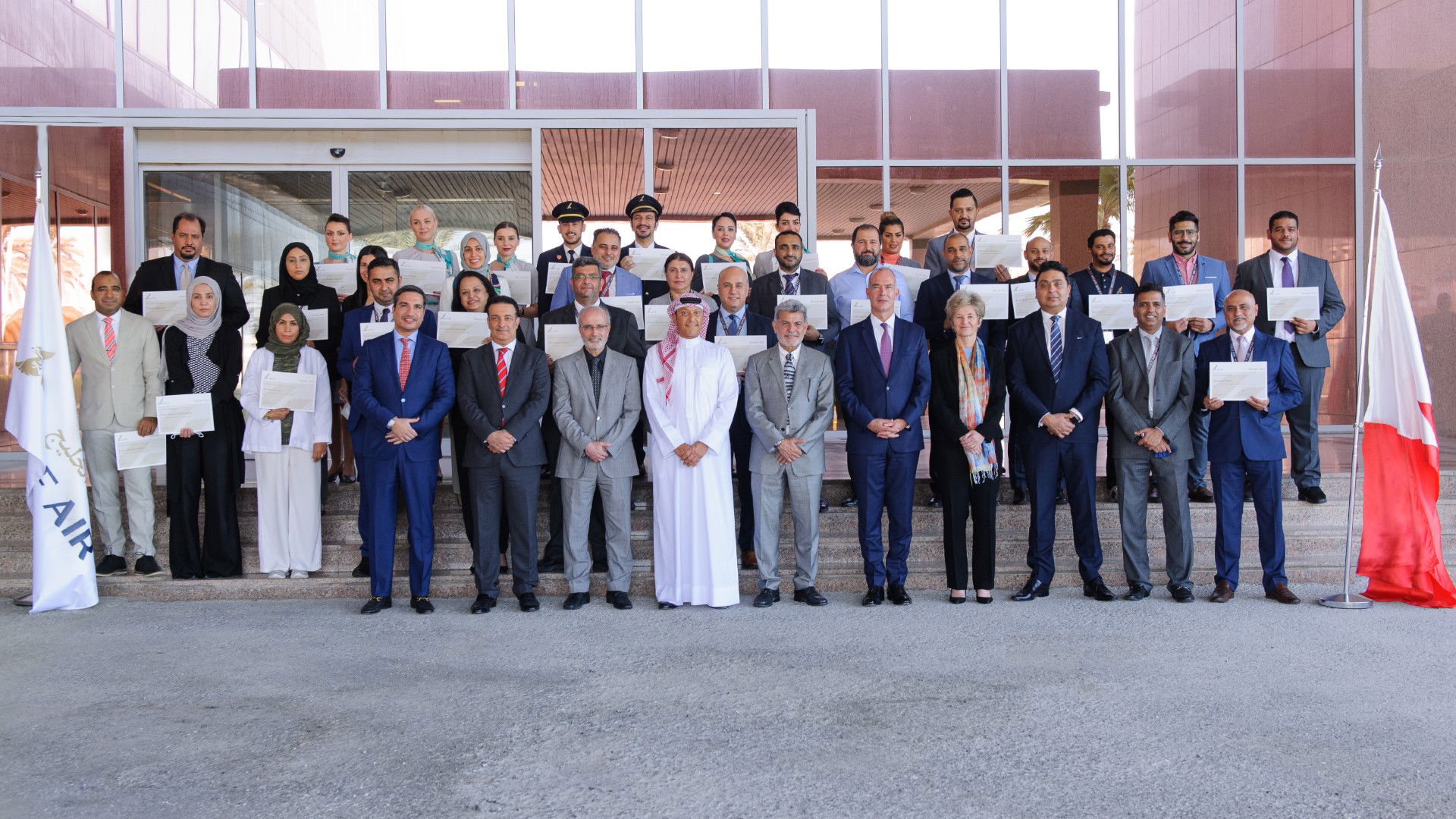 Movimiento chárter privado para Gulf Air