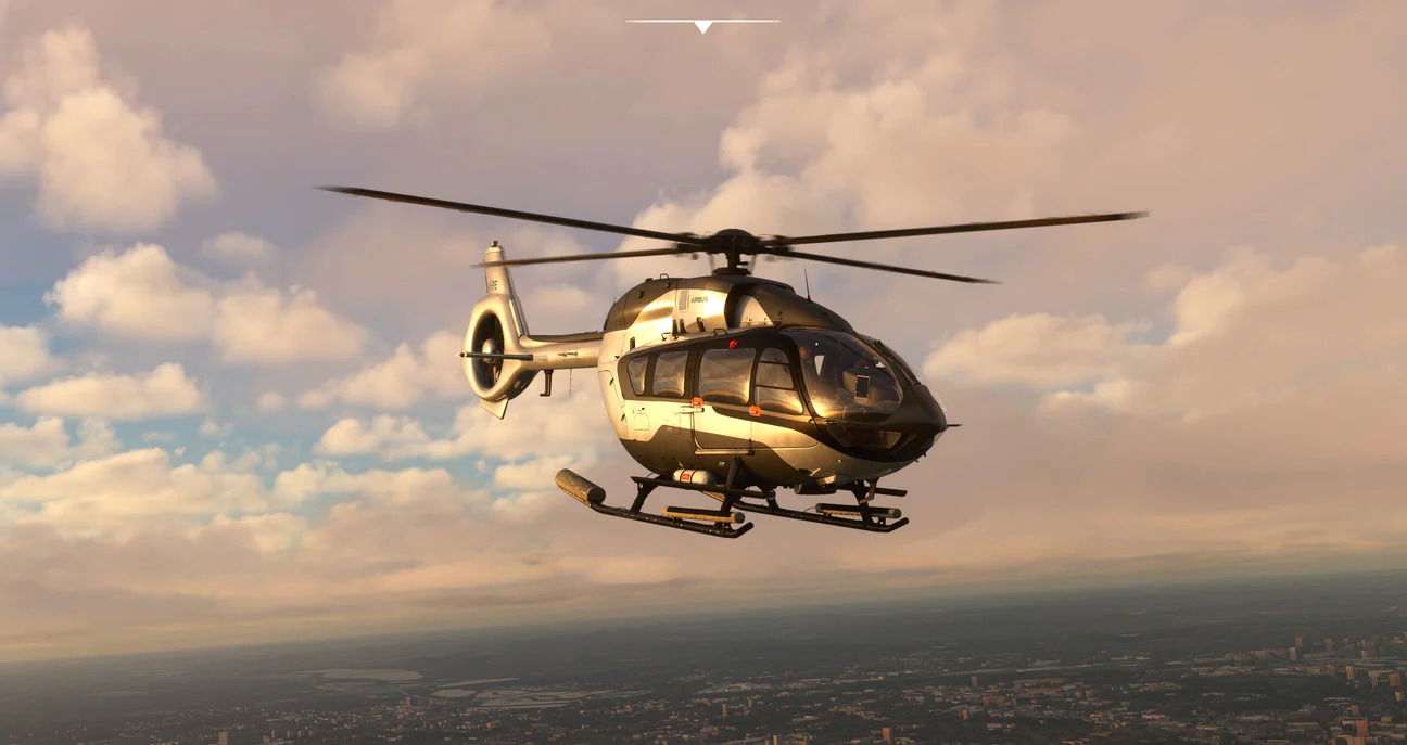 H145 helicopter upgraded