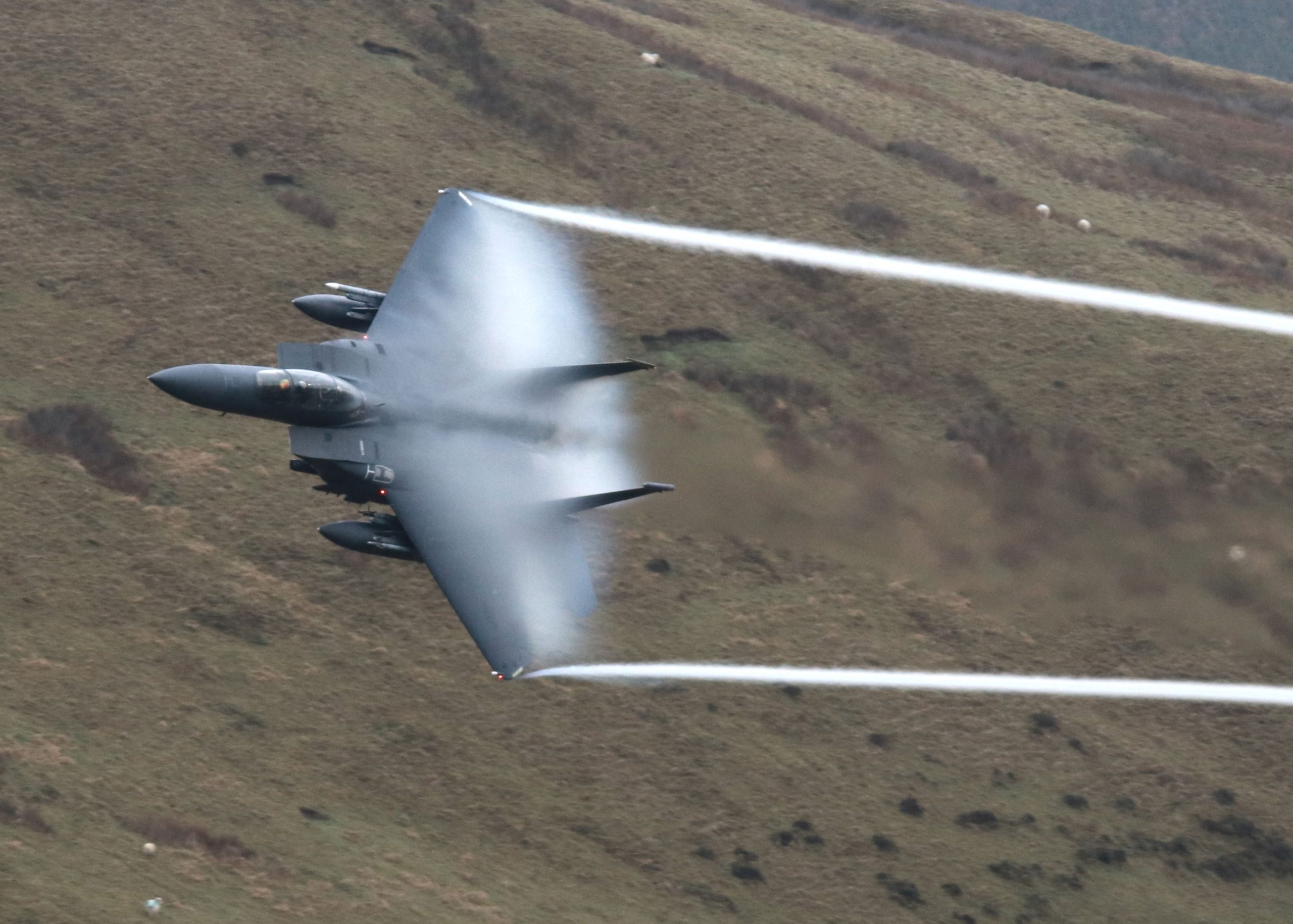 EN IMÁGENES: Cohete alrededor del "Bucle de Mach