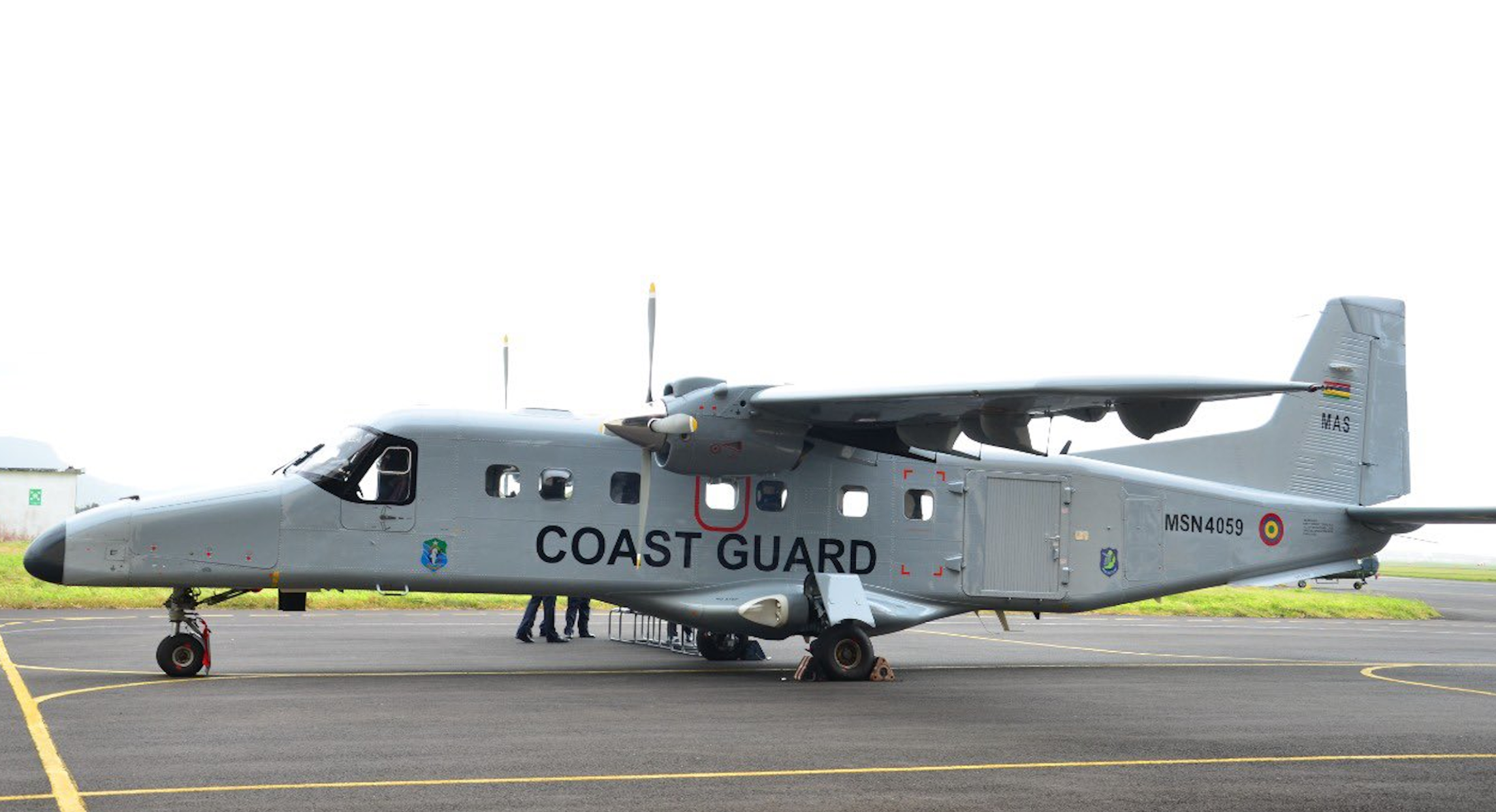 La Guardia Costera de Mauricio recibe un Dornier 228 de la India