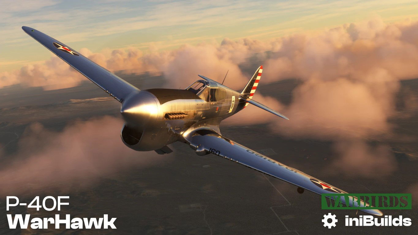 Warhawk takes flight in Microsoft Flight Simulator