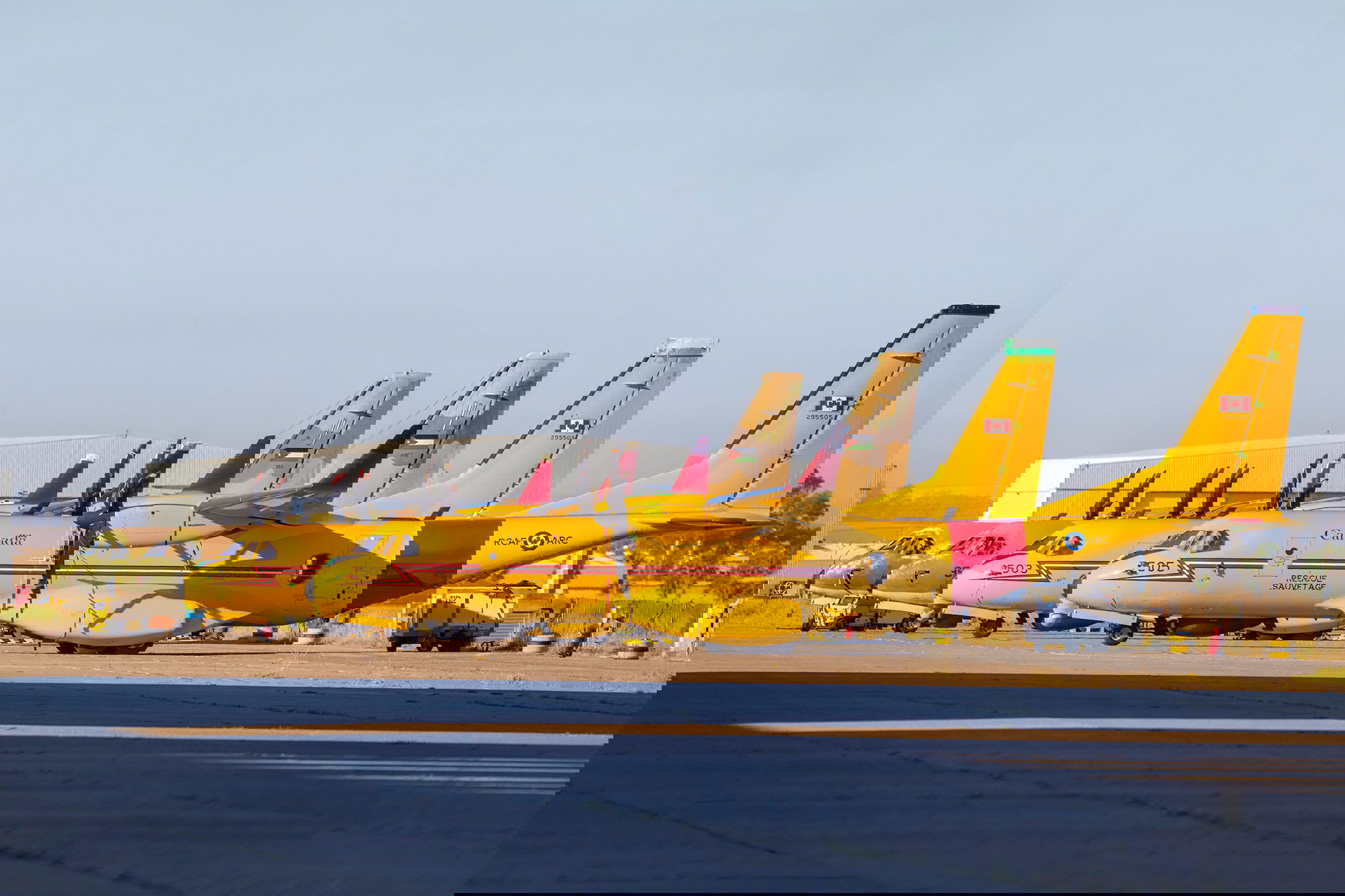 Jordanian C295Ms in storage at Seville