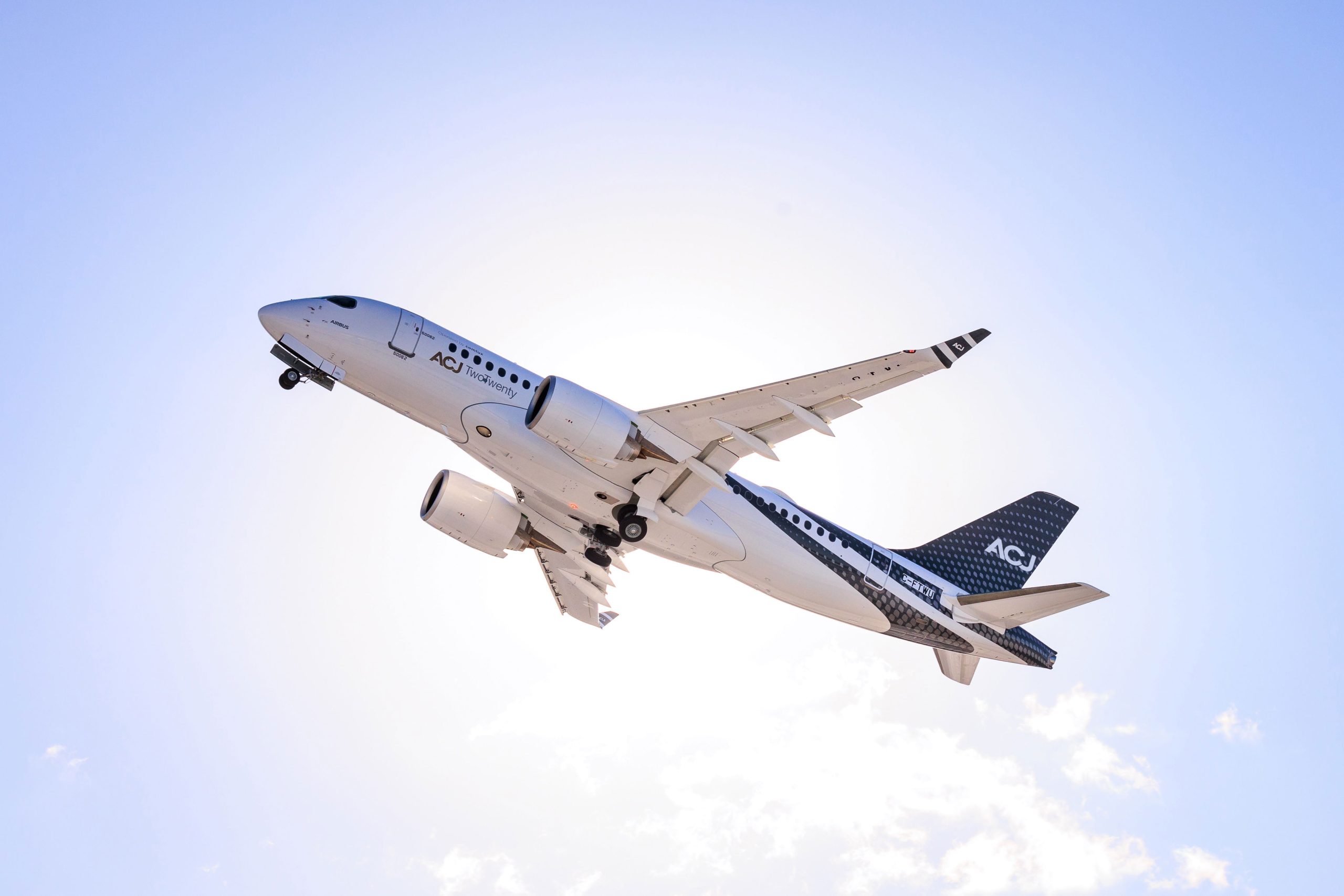 World’s first private Airbus A220 delivered