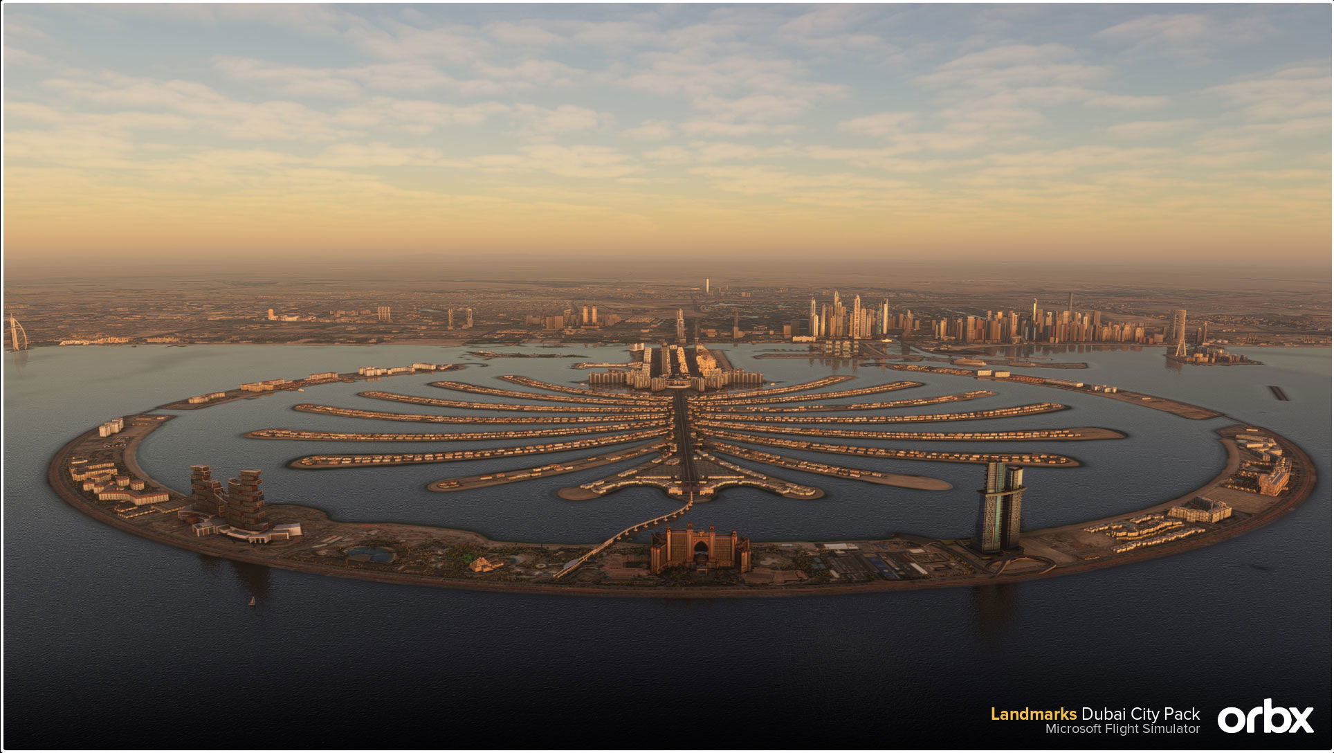 Landmarks Dubai City Pack for Microsoft Flight Simulator