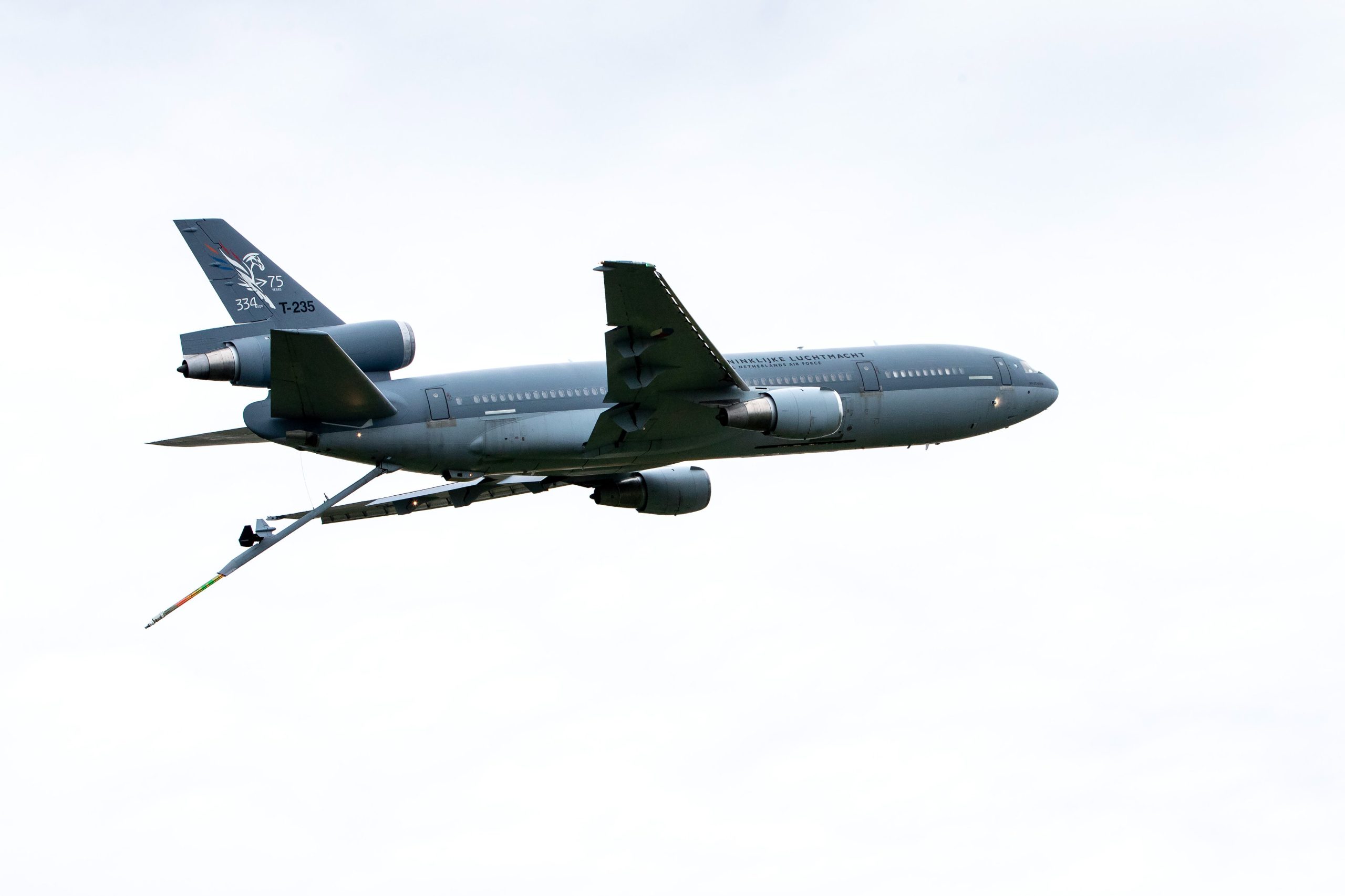 El último RNLAF KDC10 abandona los Países Bajos