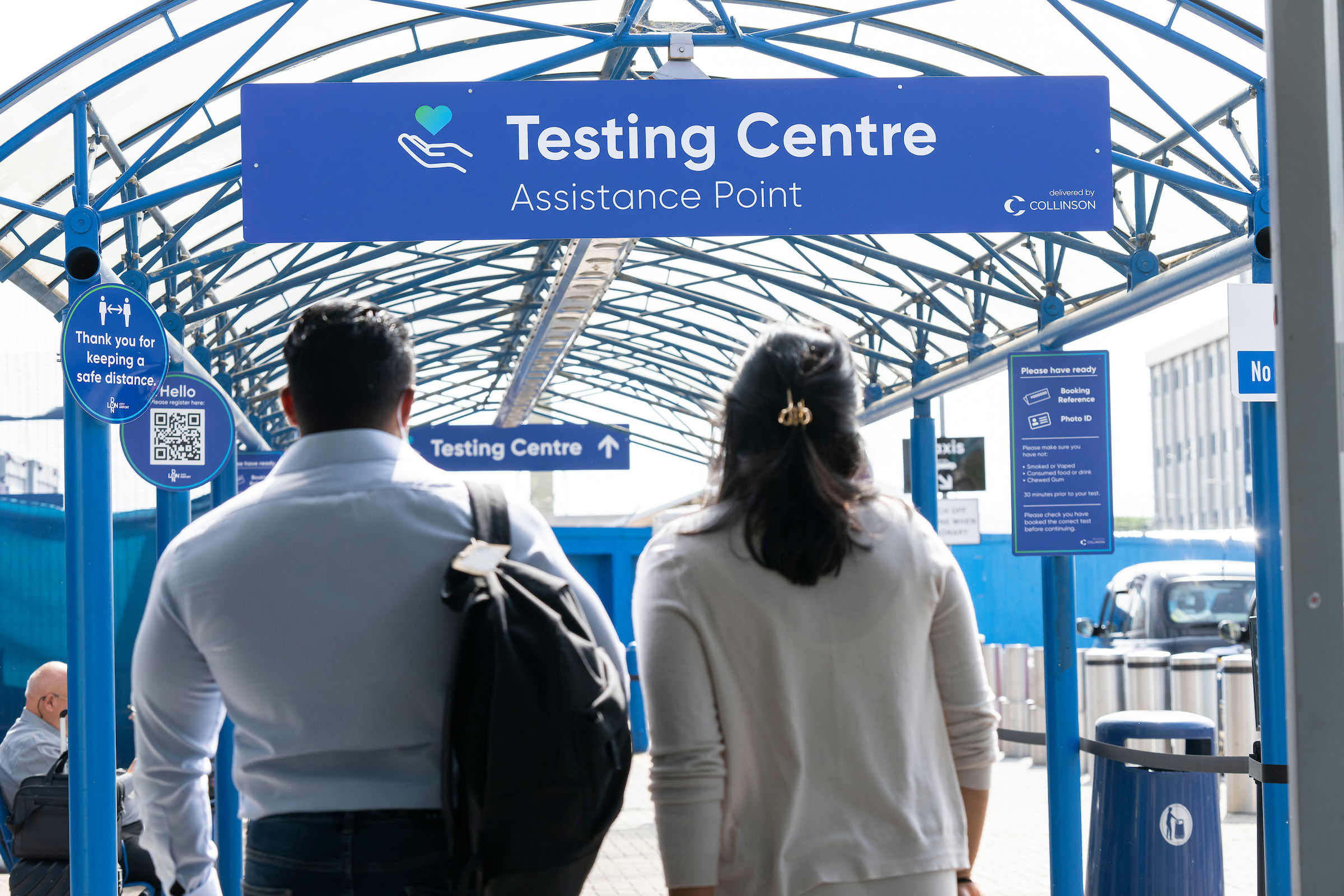 London city expands testing facilities
