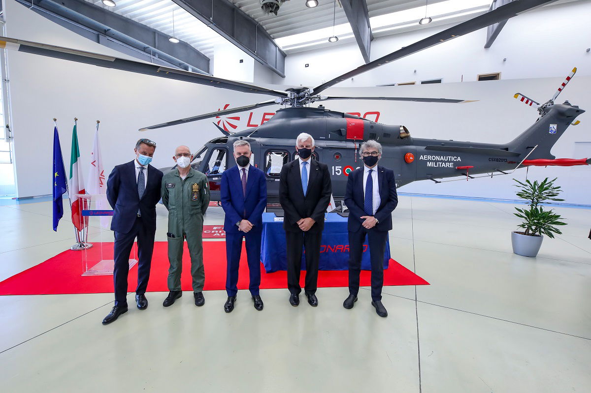 Leonardo delivers HH-139B to Italian Air Force