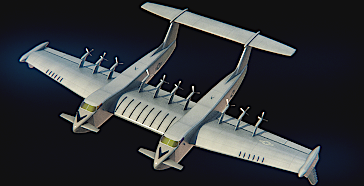 DARPA unveils Liberty Lifter heavy airlift seaplane concept