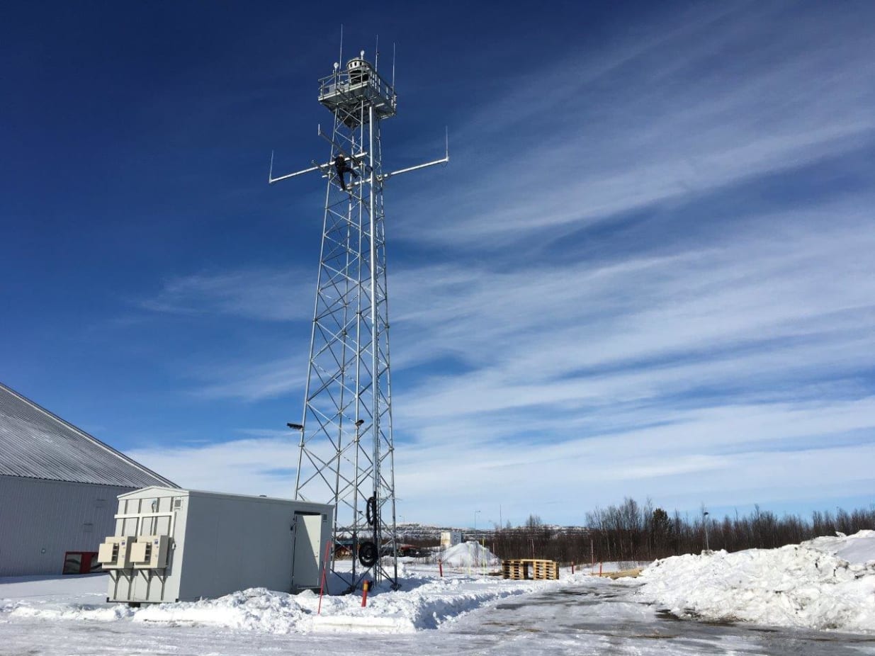 El aeropuerto de Kiruna de Swedavia introduce servicios de tráfico aéreo a distancia