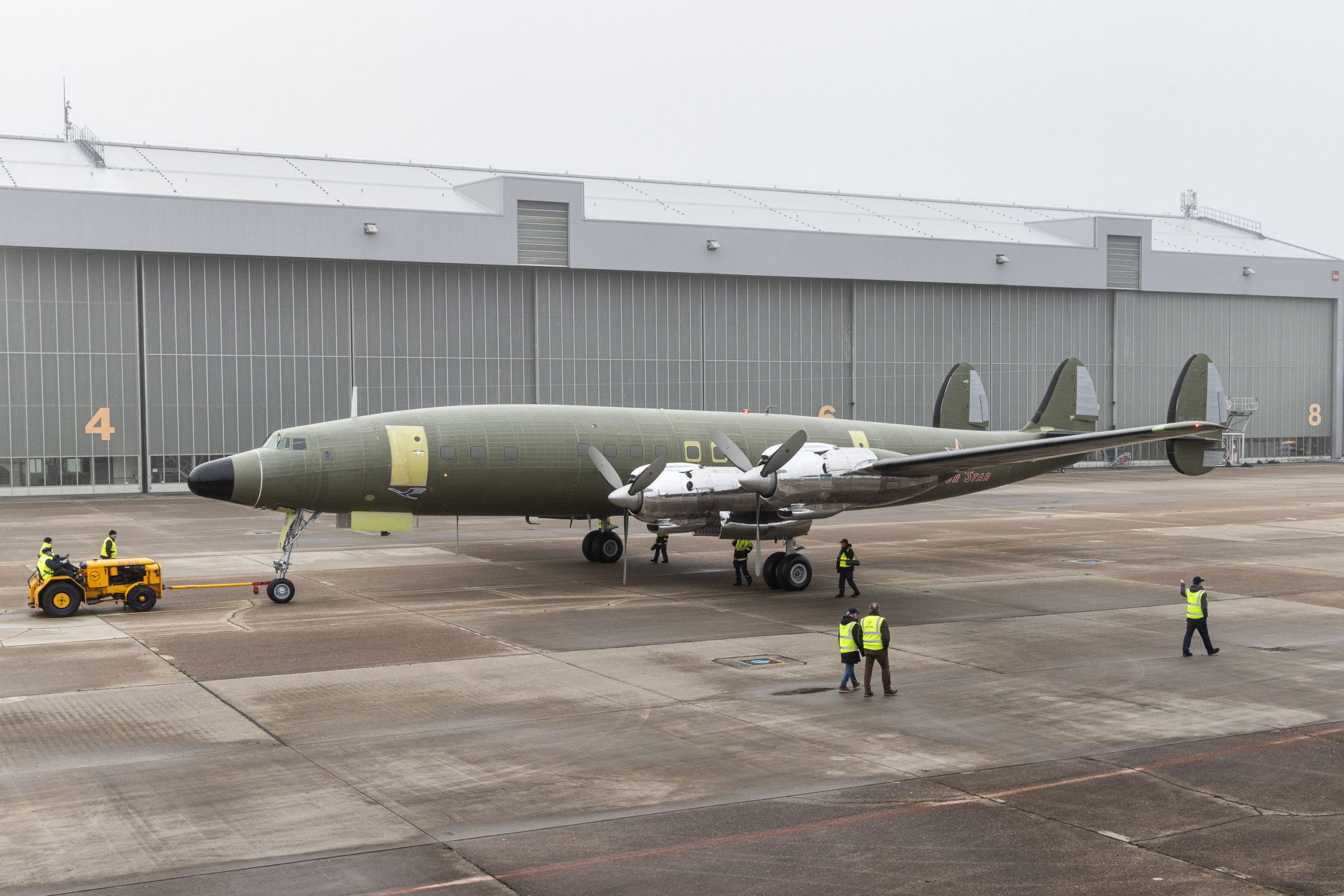 Lufthansa finaliza la restauración del Lockheed L-1649A Starliner