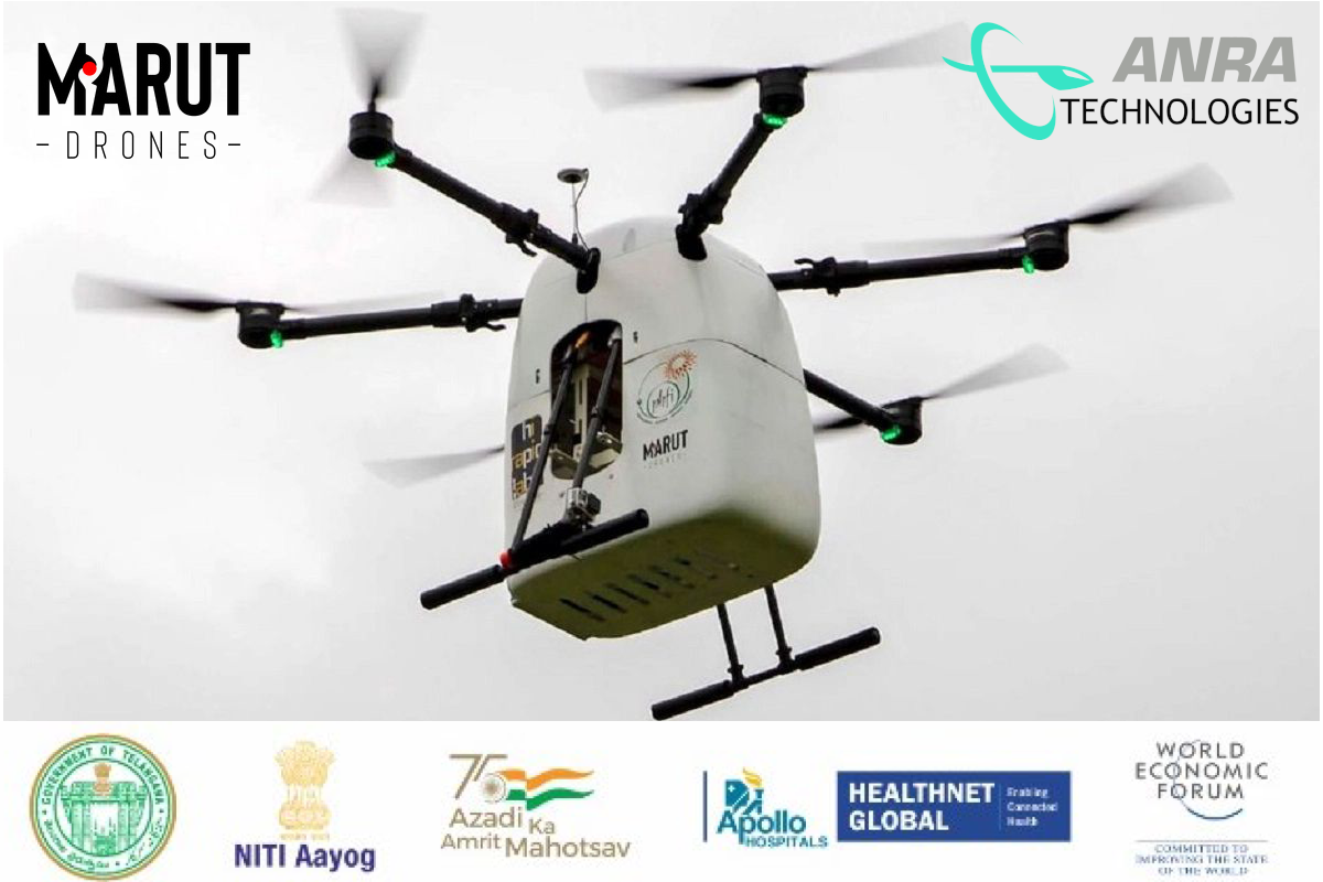 ANRA Delivers Medicines from the Skies in India