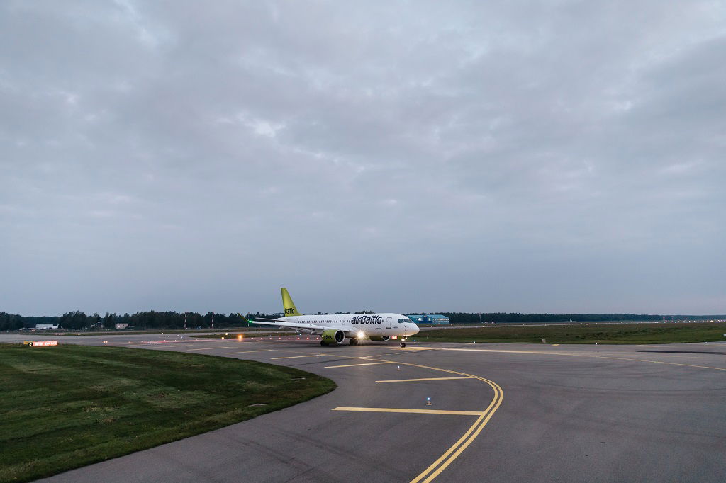 Riga comienza a utilizar la nueva pista de salida rápida