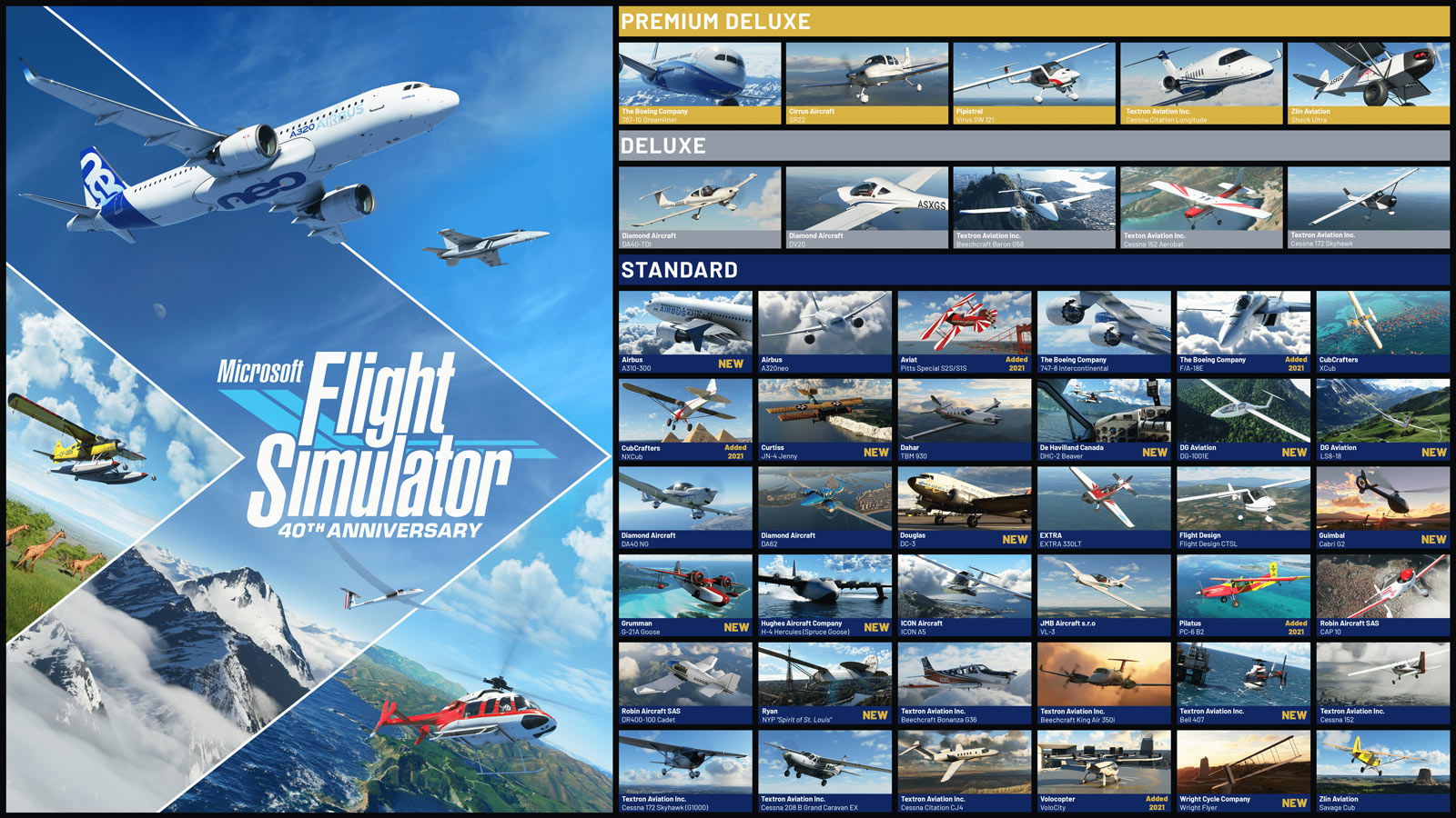 Microsoft Flight Simulator 40th Anniversary Edition released