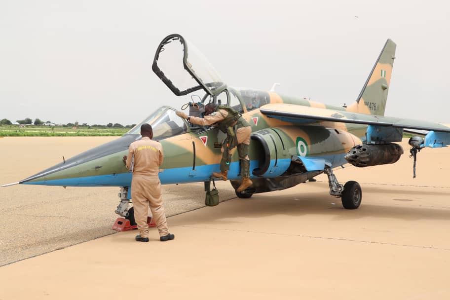 Nigerian Alpha Jet crashes in Zamfara