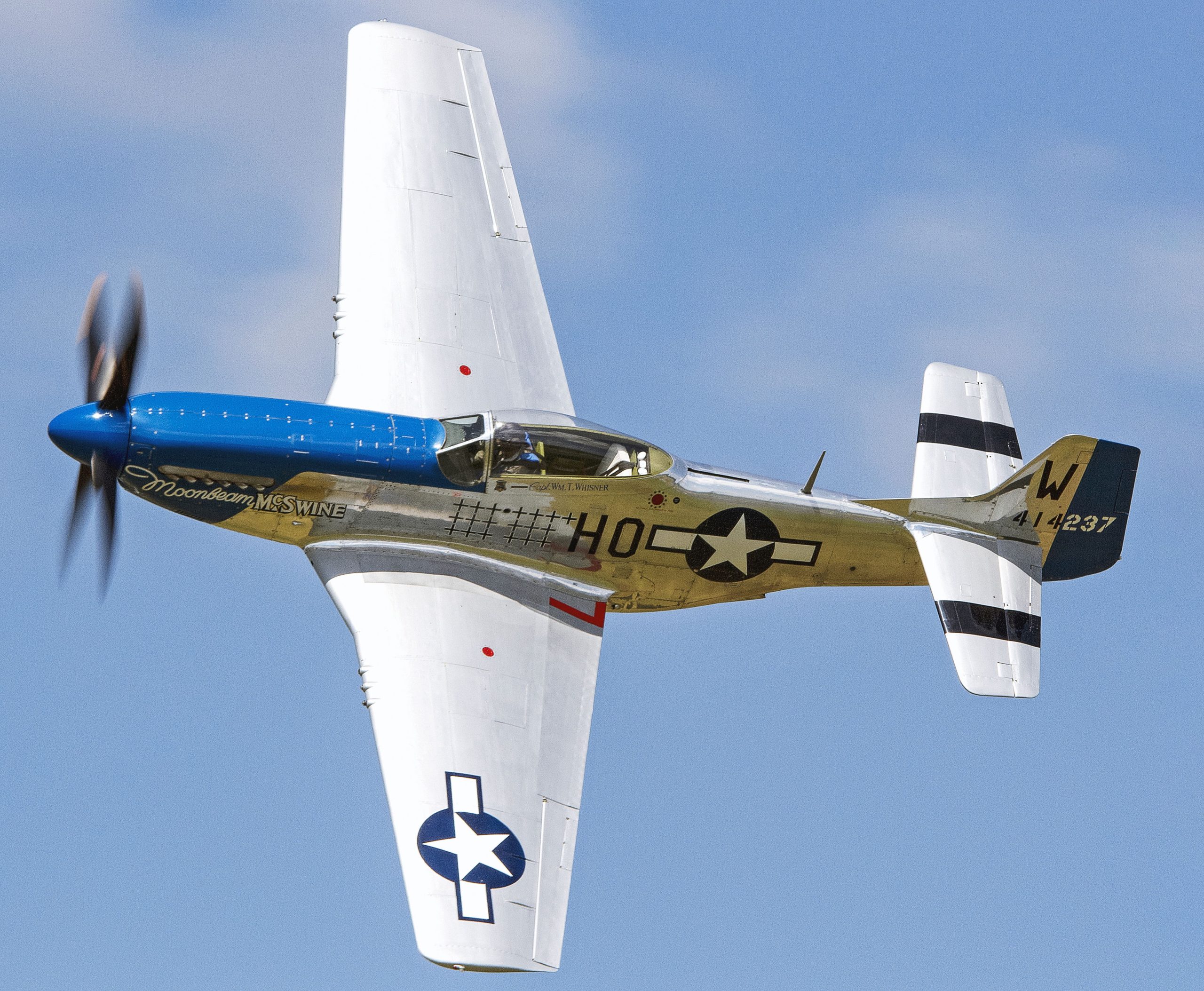 P-51D Mustang 'Moonbeam McSwine' con destino al Reino Unido