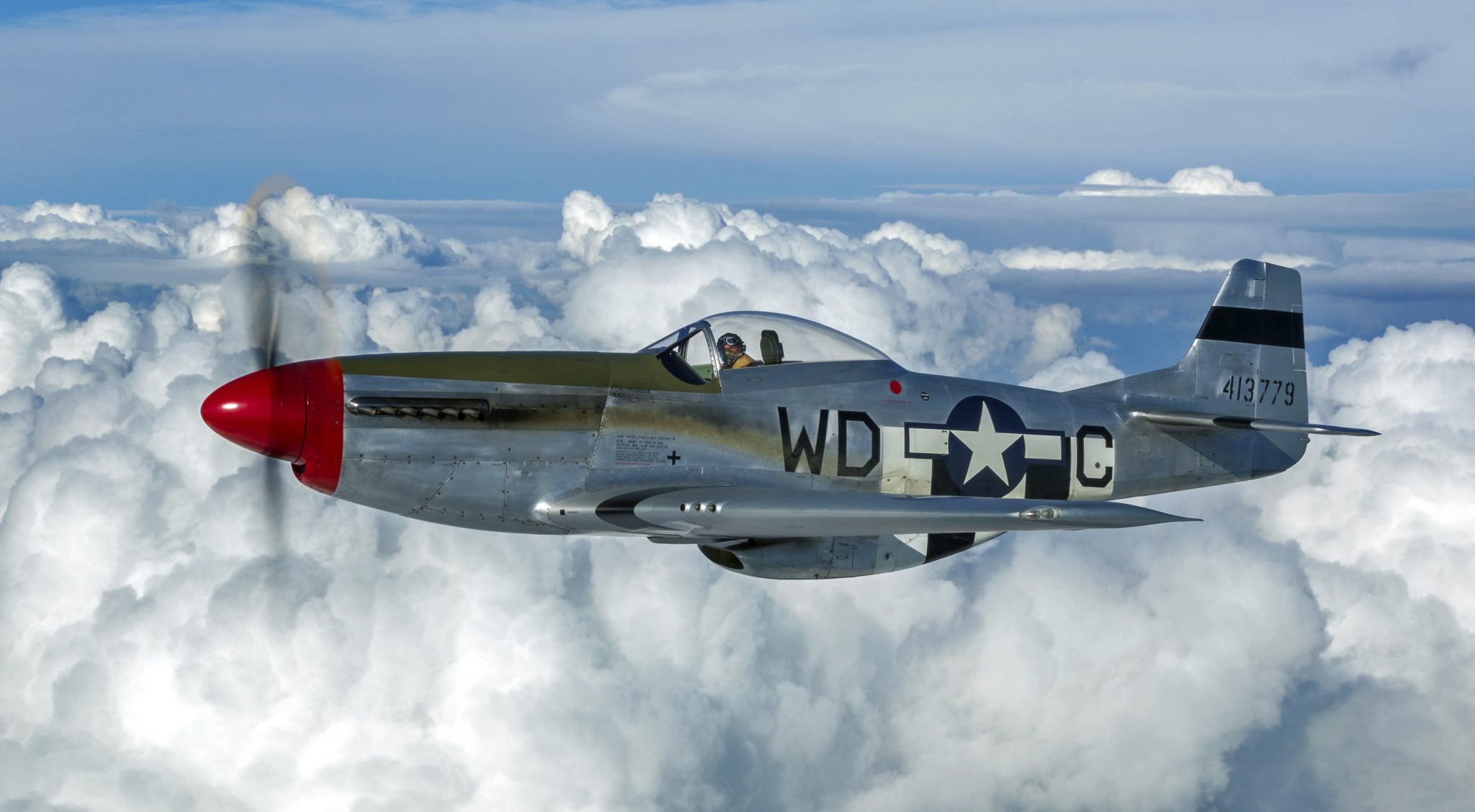 Mustang volará con pasajeros desde Biggin Hill