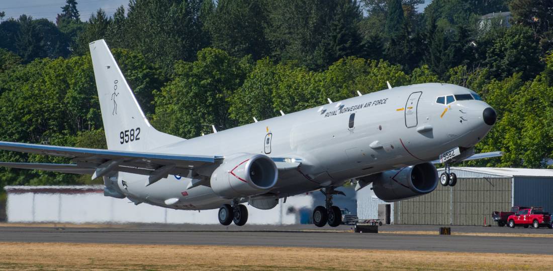 Norway's first P-8A Poseidon takes flight
