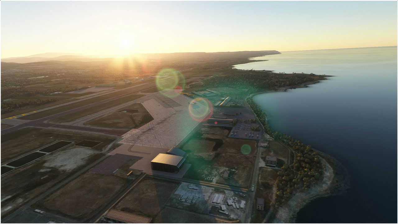 Lanzamiento del aeropuerto de Paphos para Microsoft Flight Simulator