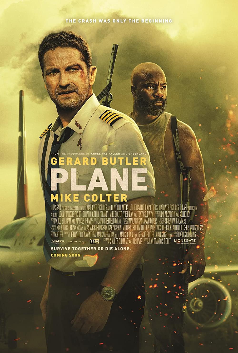 Win! 1 of 5 copies of PLANE starring Gerard Butler
