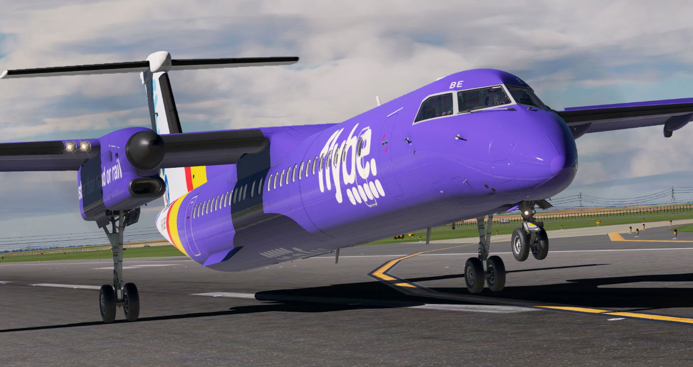 Q400 Takes Flight in X-Plane