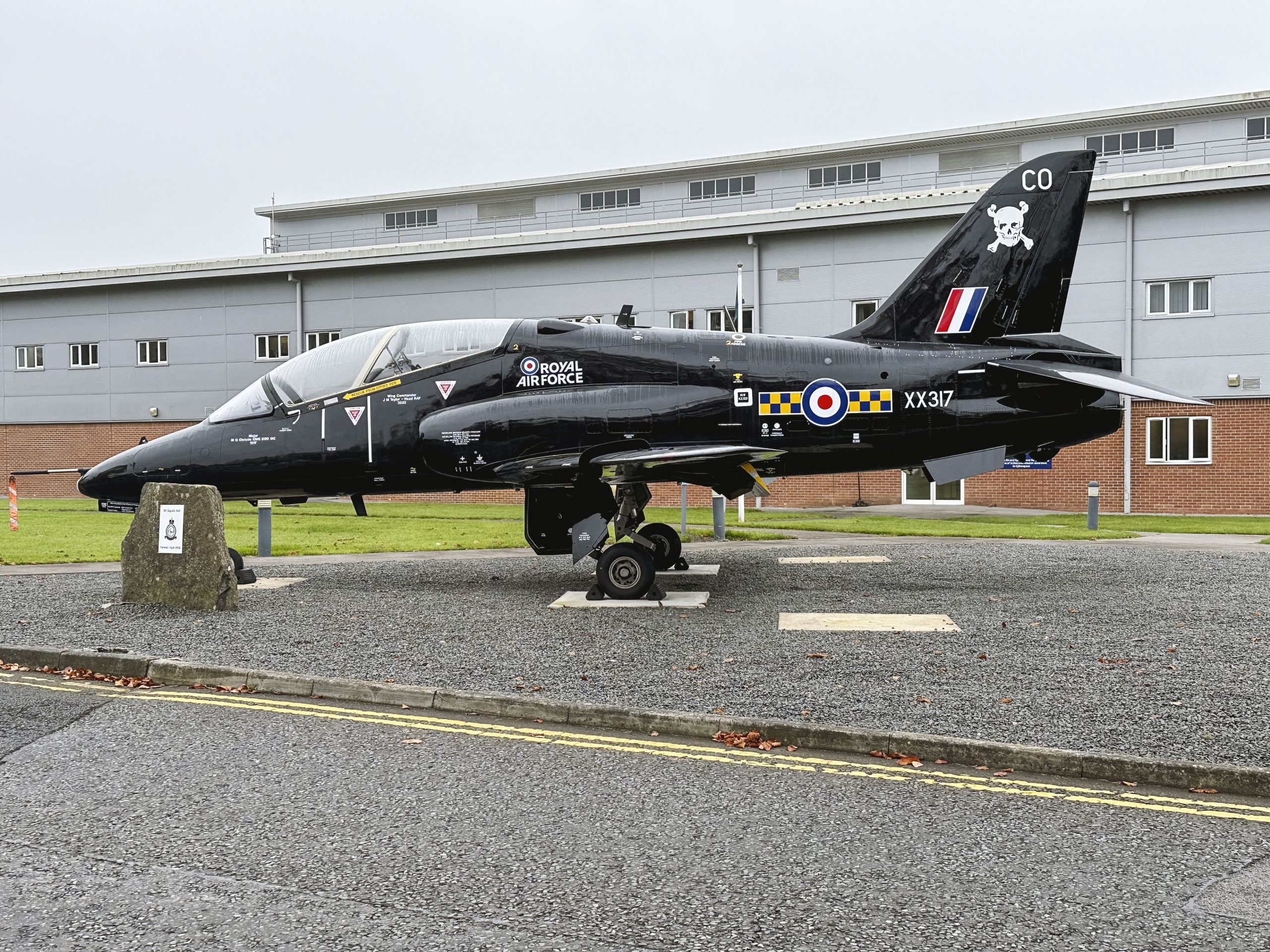 Guardia de la puerta Hawk para RAF Leeming
