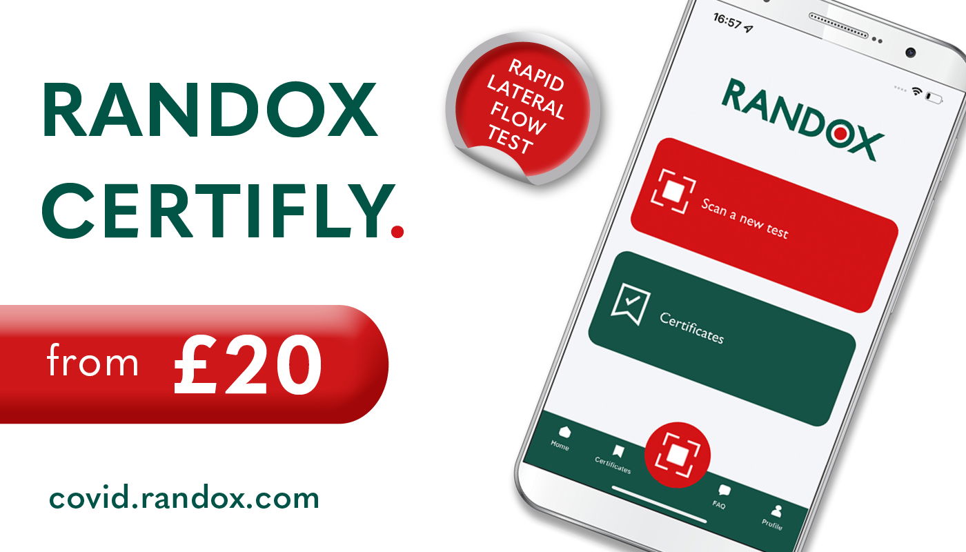 Randox lanza una aplicación de autentificación de vacunas