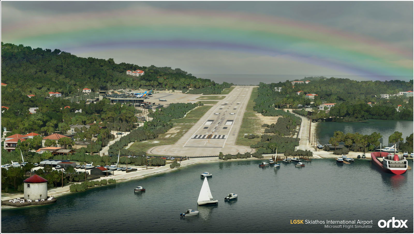 Skiathos for Microsoft Flight Simulator Out Now