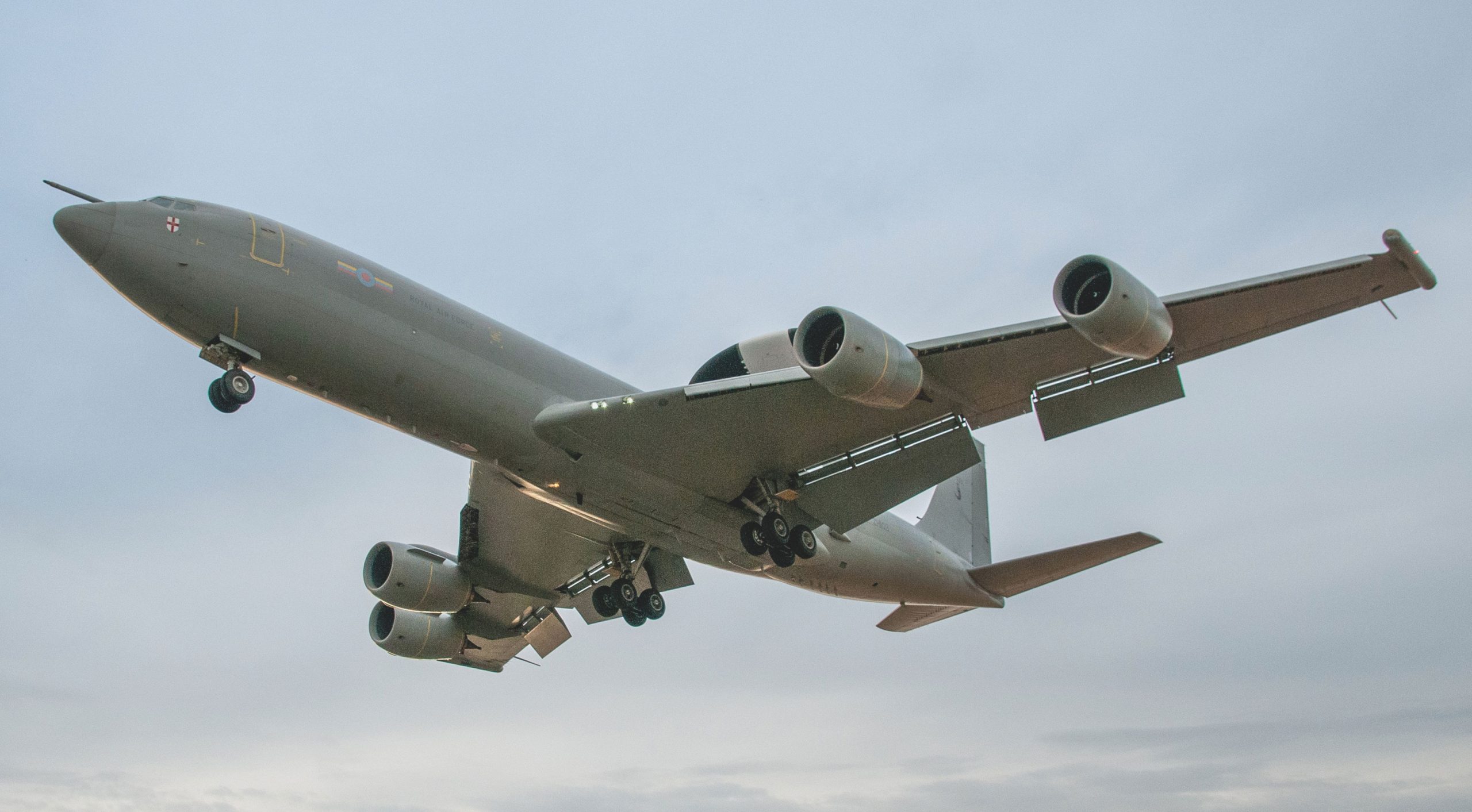 Los E-3D Sentry AEW1 de la RAF parten para su entrega a Chile