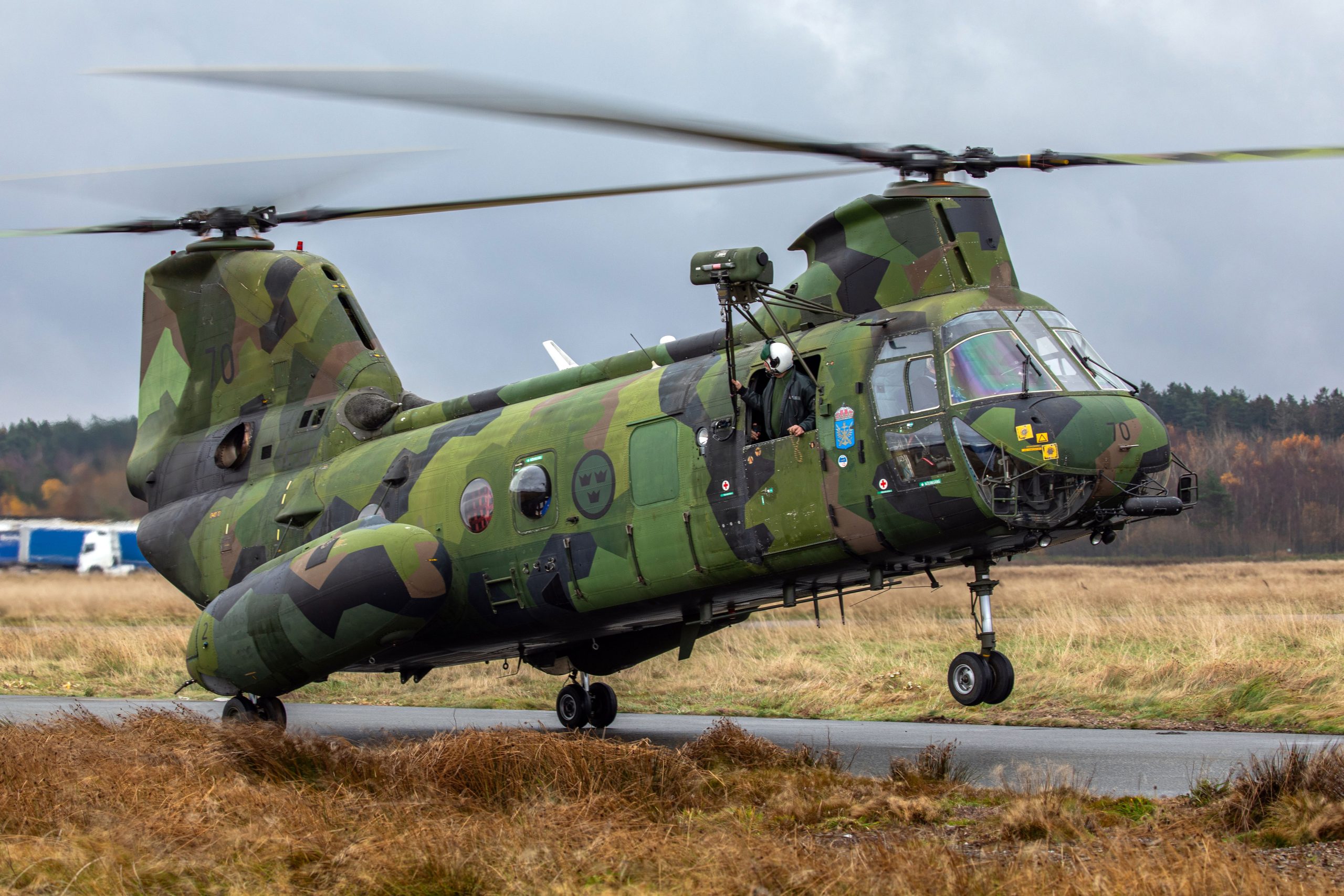 El Vertol sueco vuelve al aire