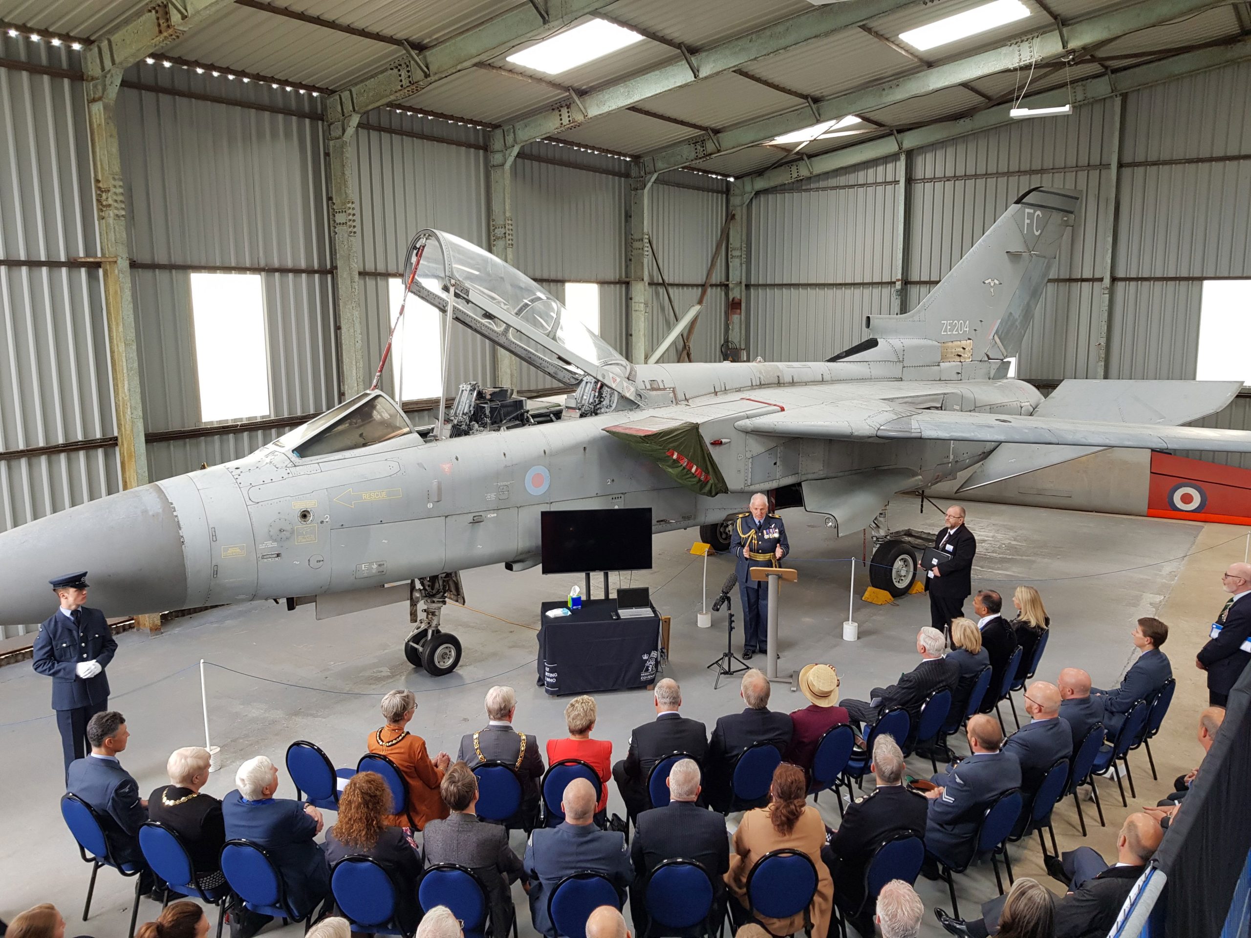 North East Land Sea and Air Museum reveals Tornado to the public