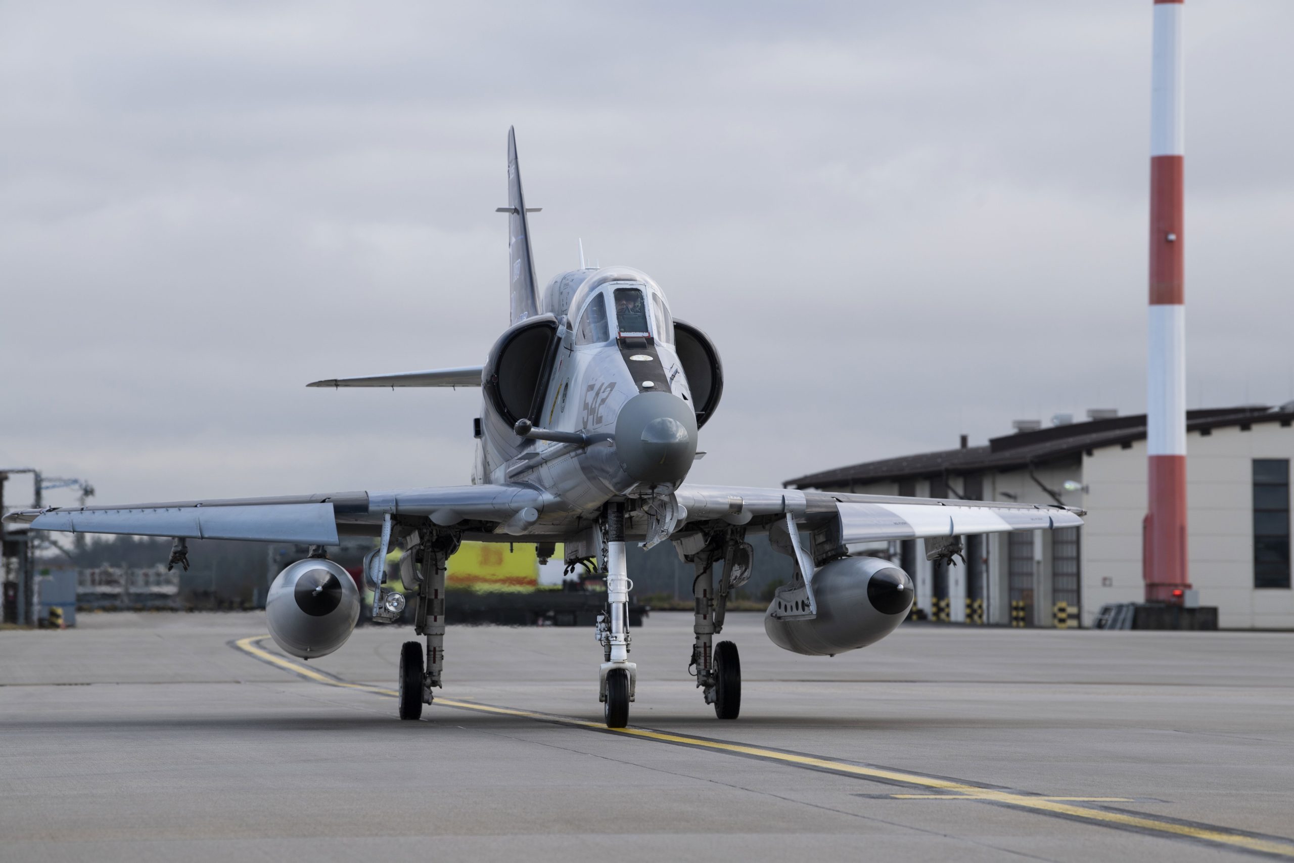 EXCLUSIVE: Lakenheath F-15s fight A-4 Skyhawks