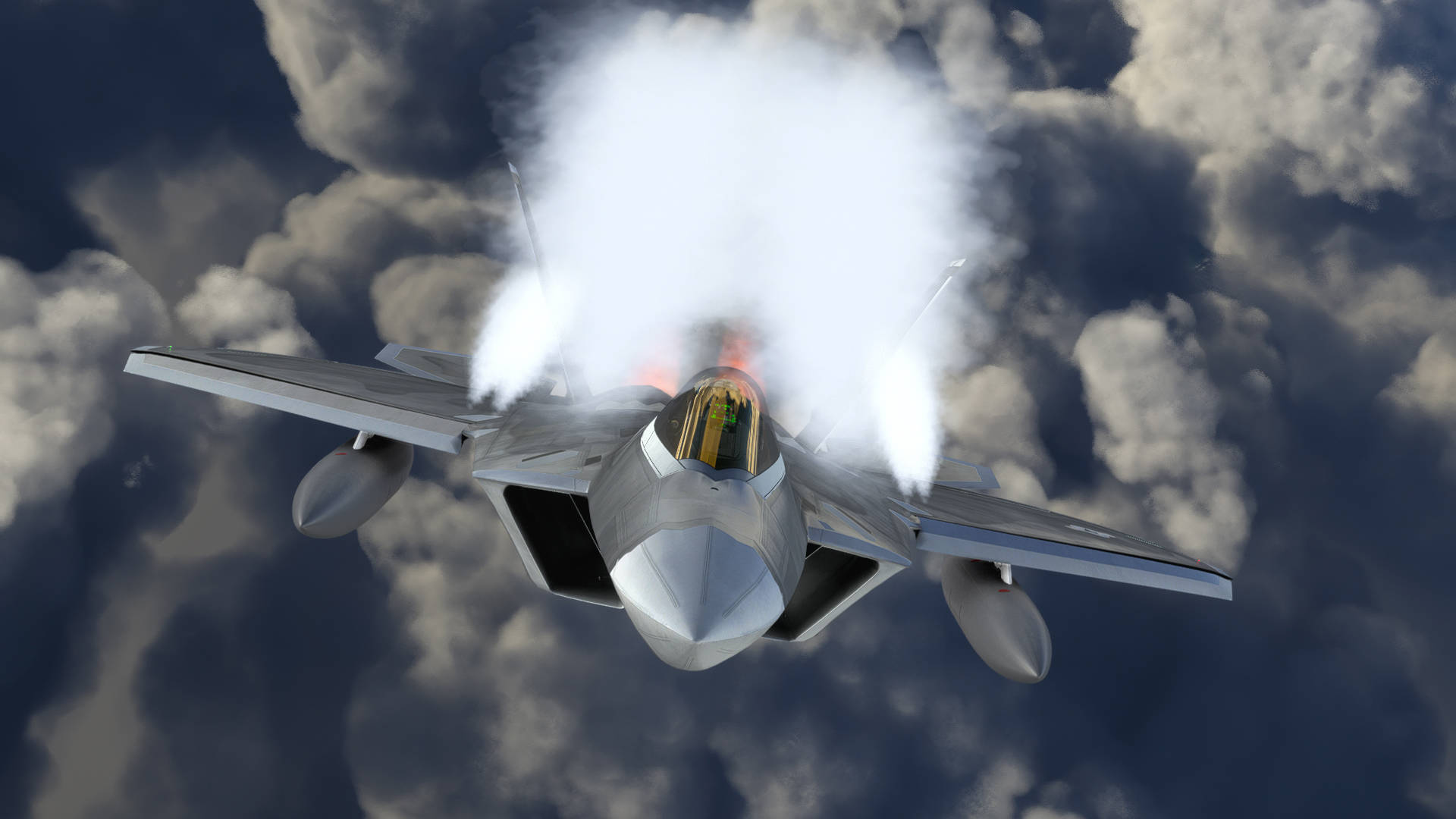 F-22A Ready for Take-Off