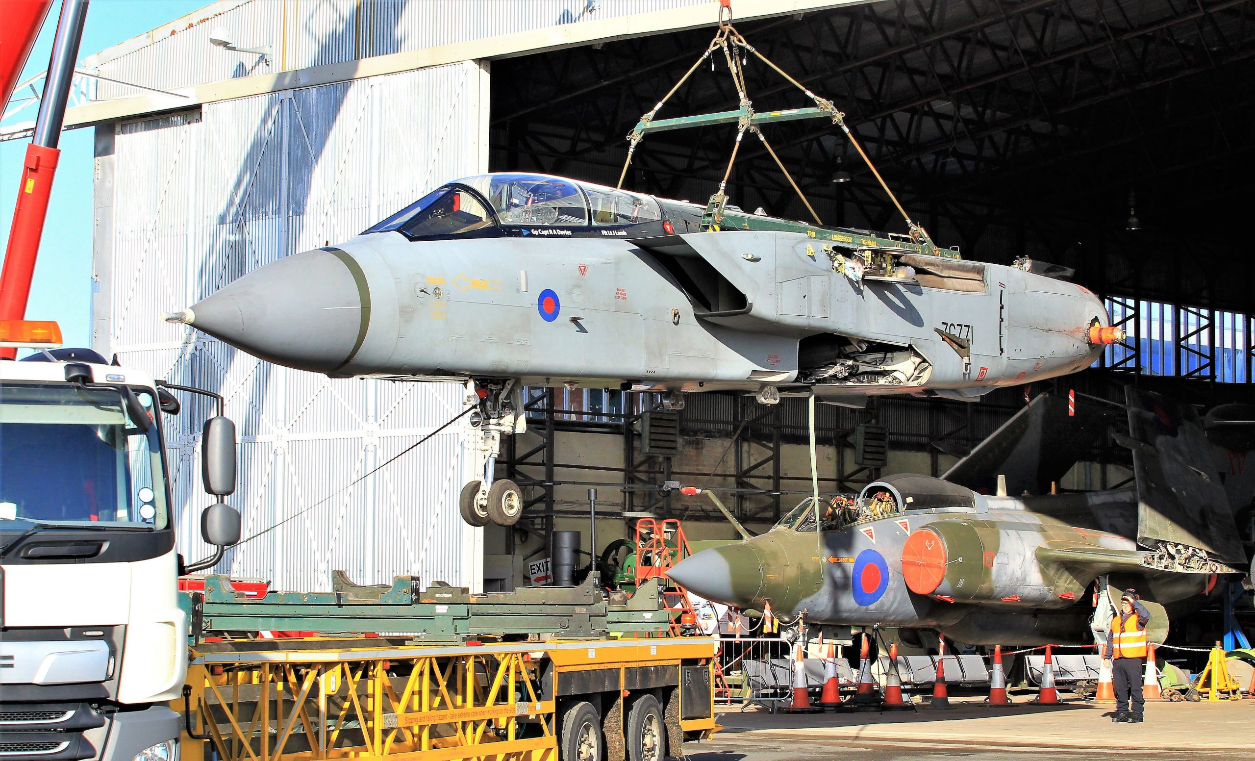 El Tornado llega al museo de Irlanda del Norte