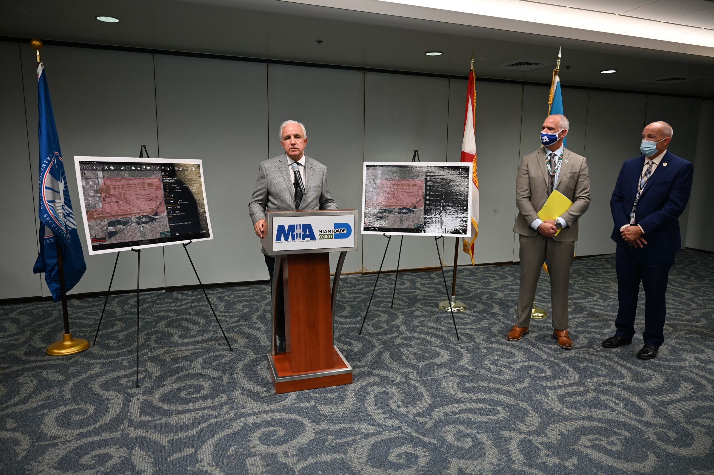 La TSA comienza a probar la tecnología de detección de drones en el MIA