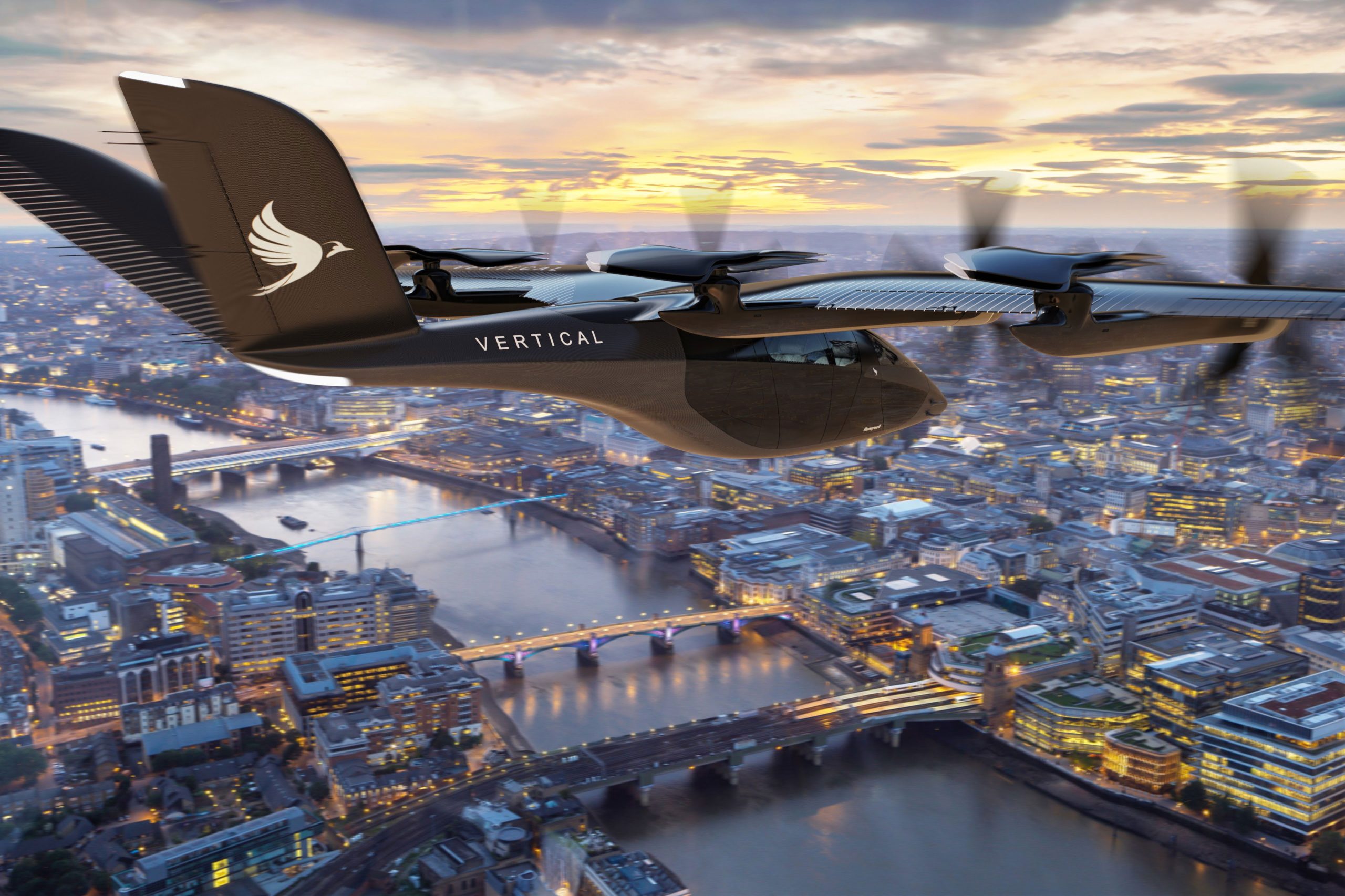 Heathrow y Vertical estudian la posibilidad de asociarse con eVTOL