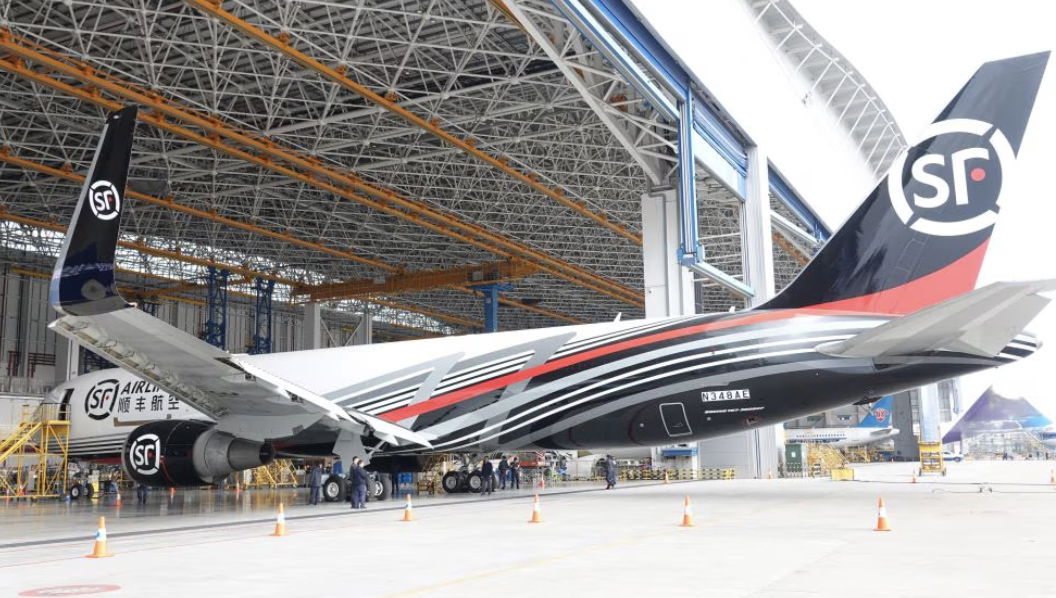 Boeing delivers 100th 767-300BCF to SF Airlines