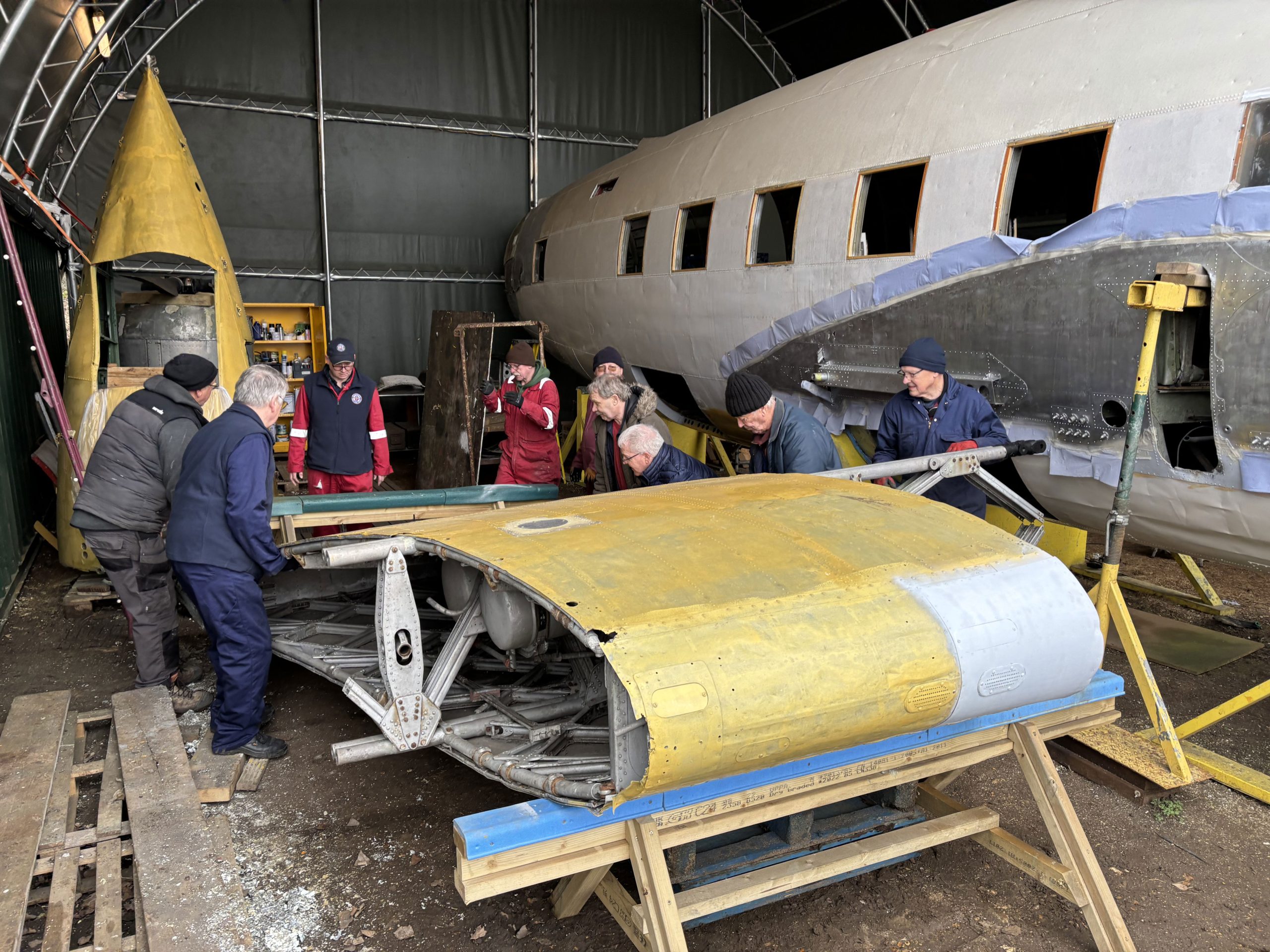 Blackbushe Viking forging ahead