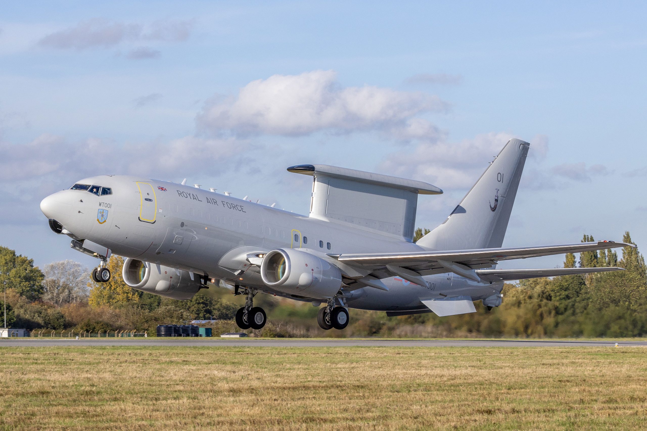 Delays push RAF E-7 service entry to 2026