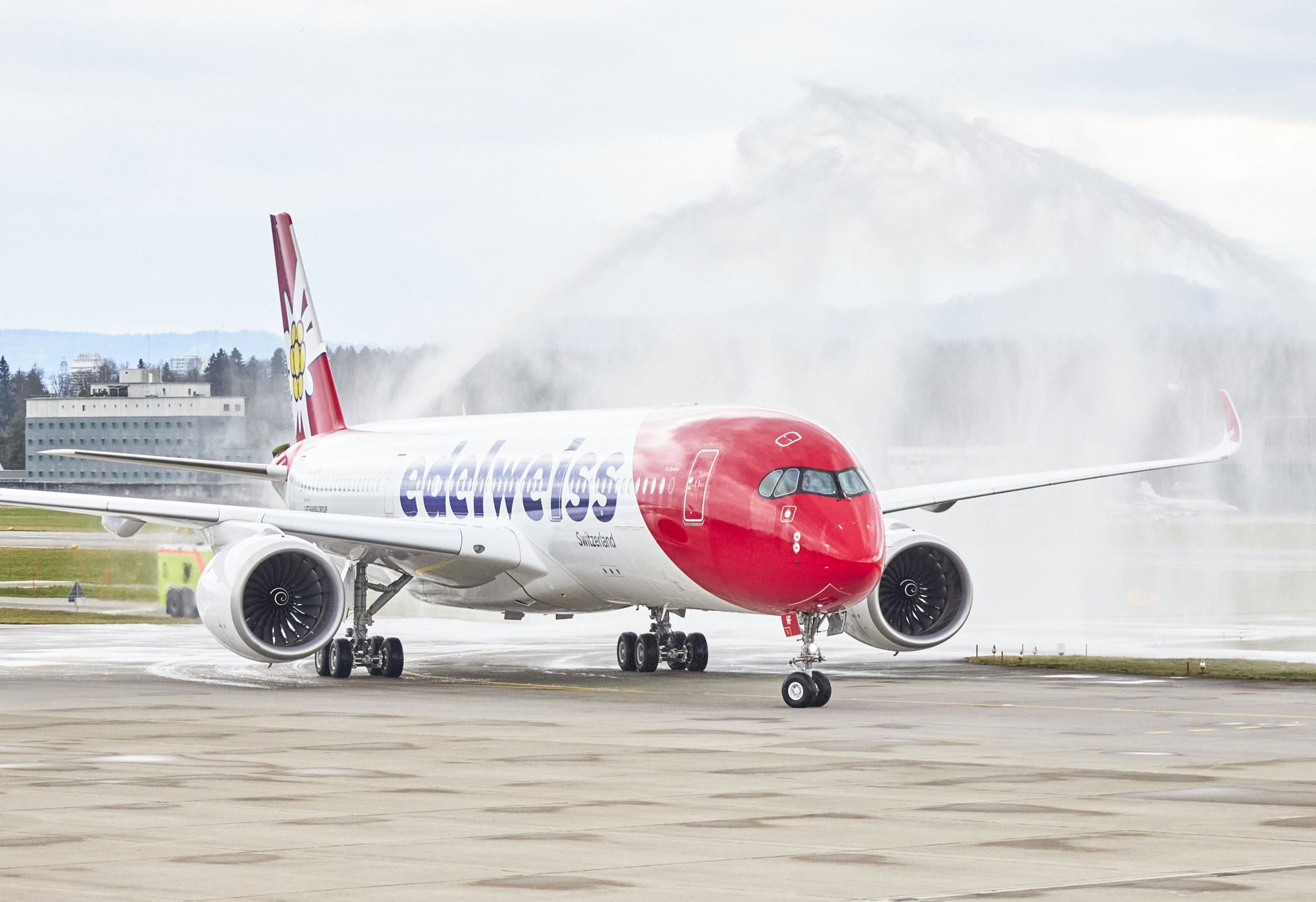 First A350 for Edelweiss Air delivered