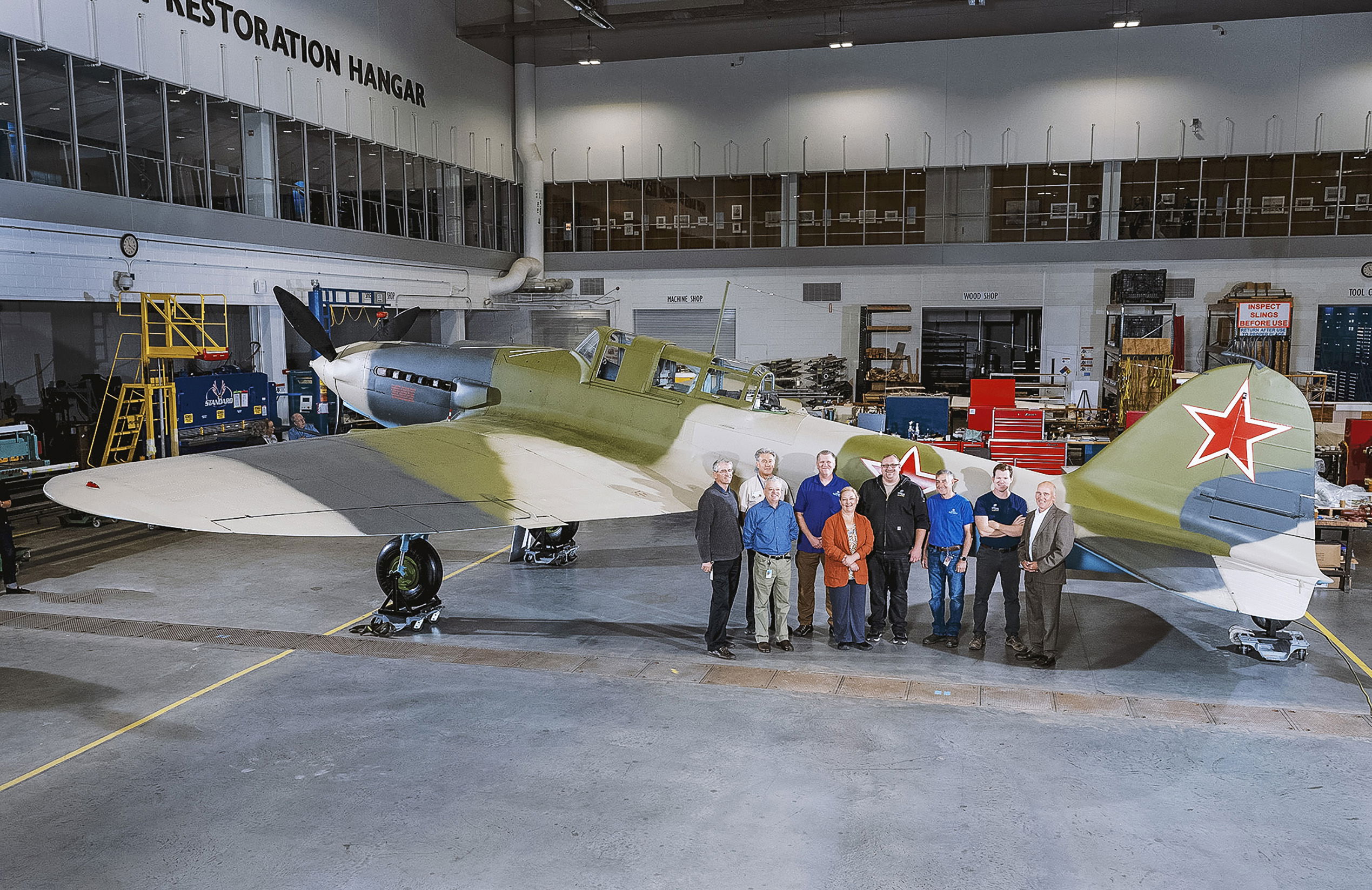 Shturmovik completed for museum display