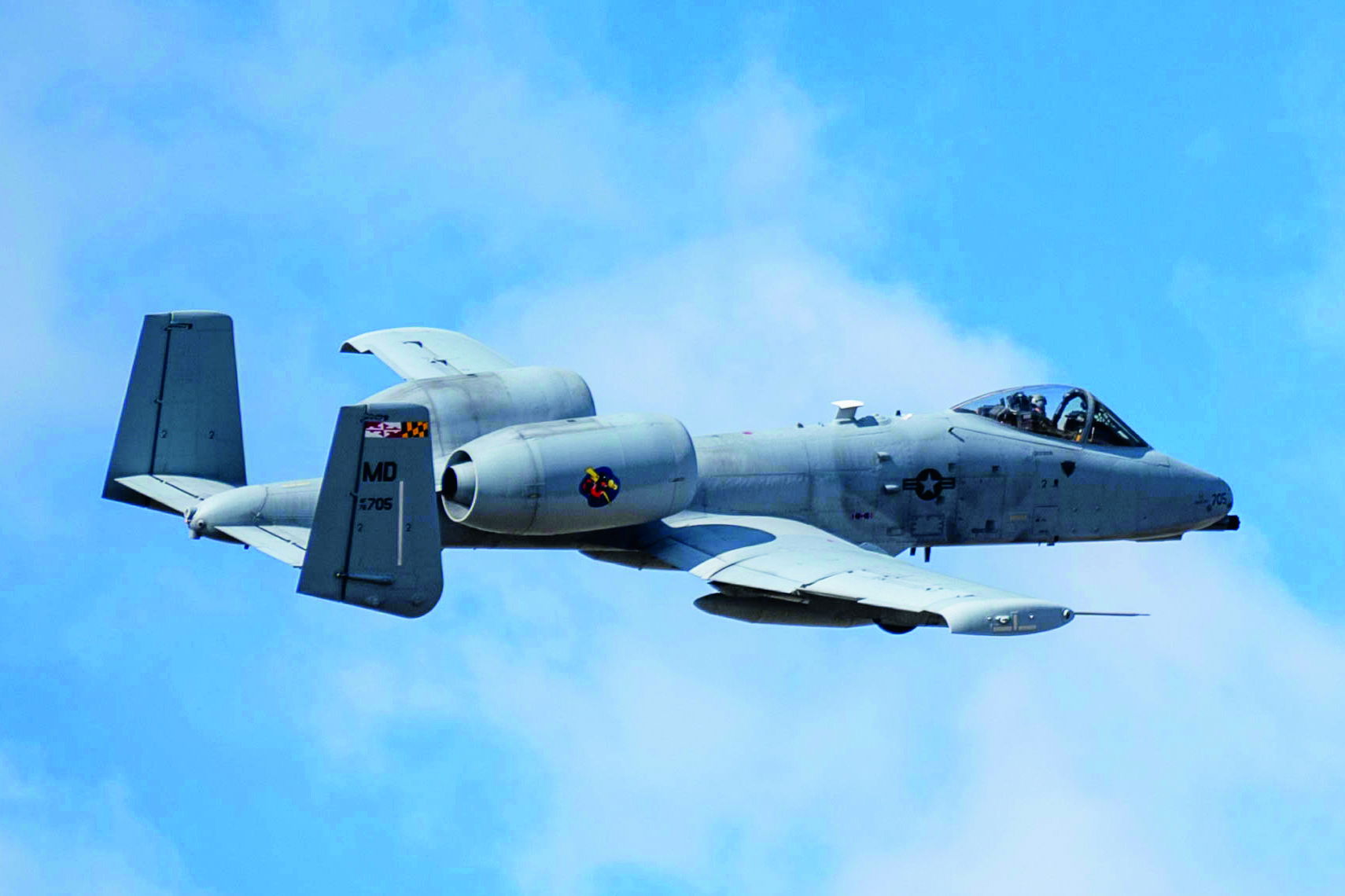First Maryland Warthog departs