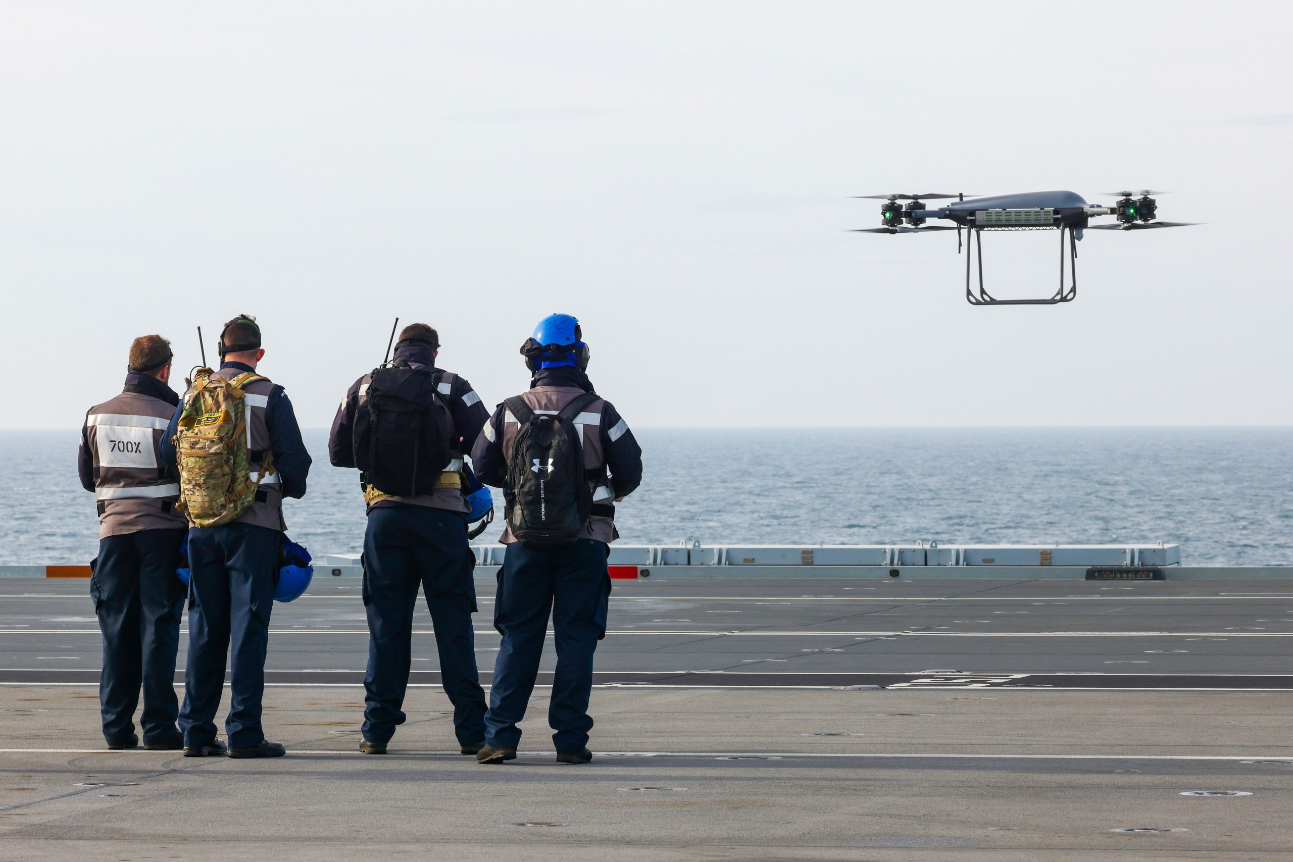Logistic drones to be used by British carrier group