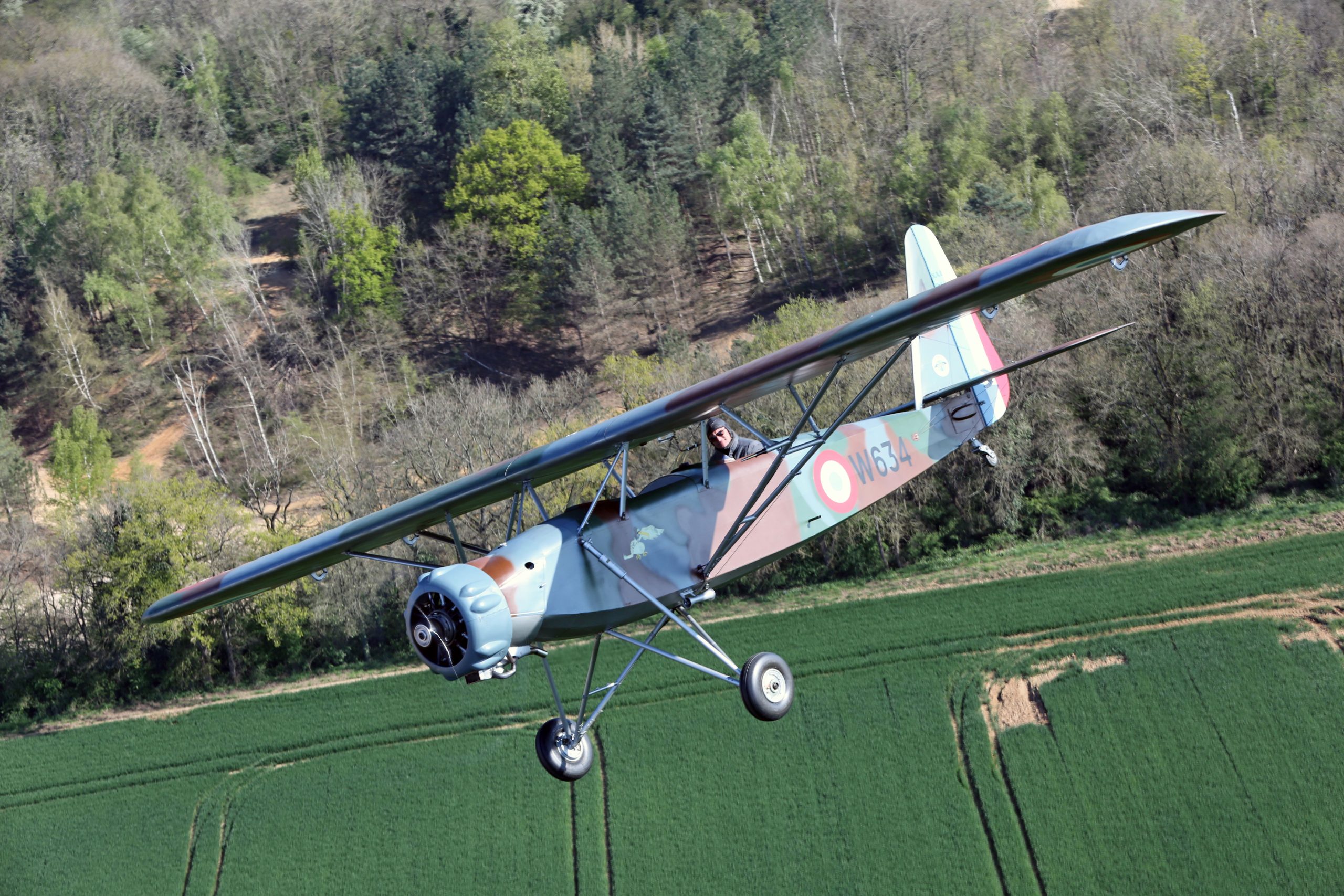 Cri-Cri airborne at La Ferté-Alais