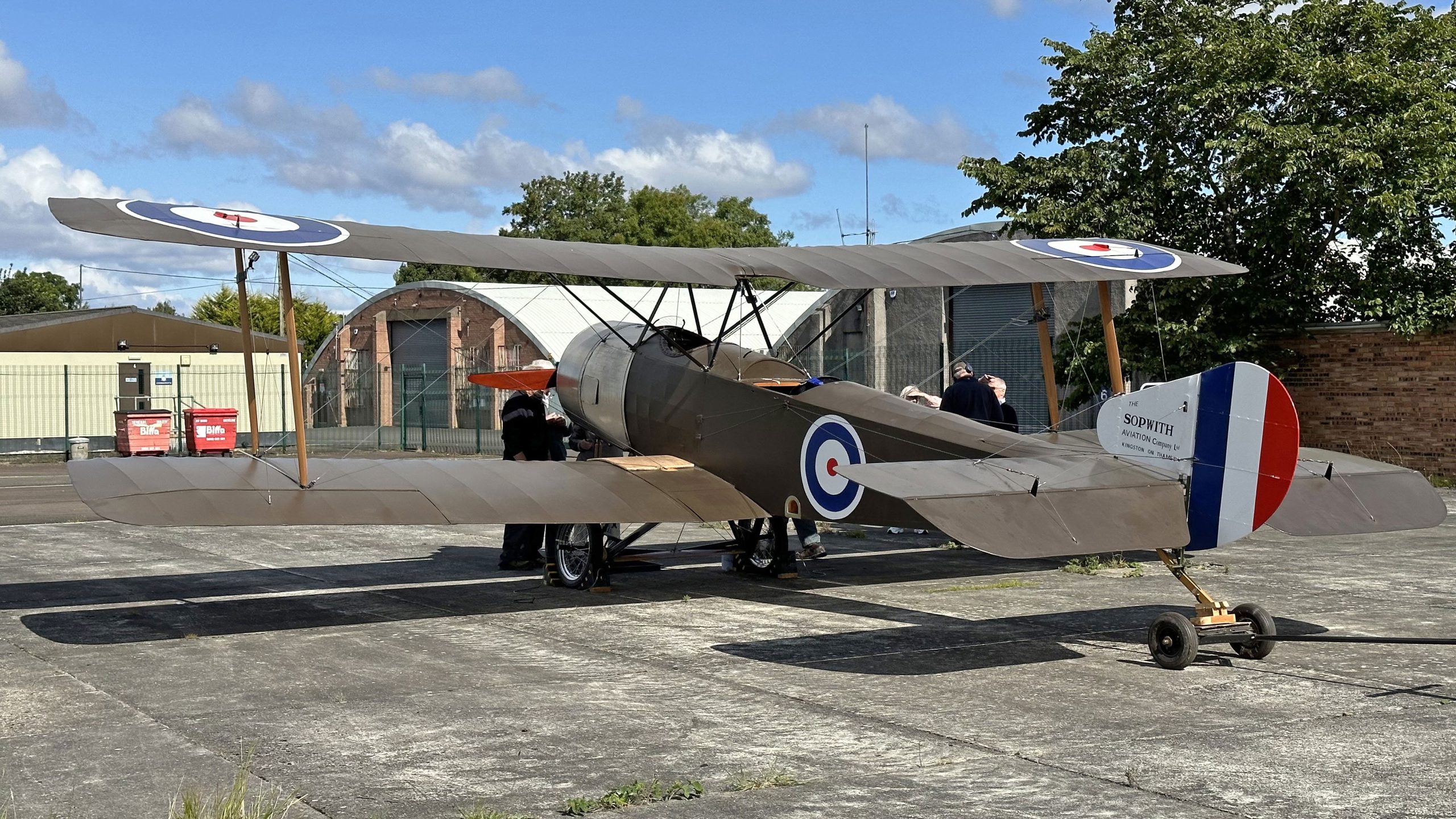 Scottish 1½ Strutter replica flies
