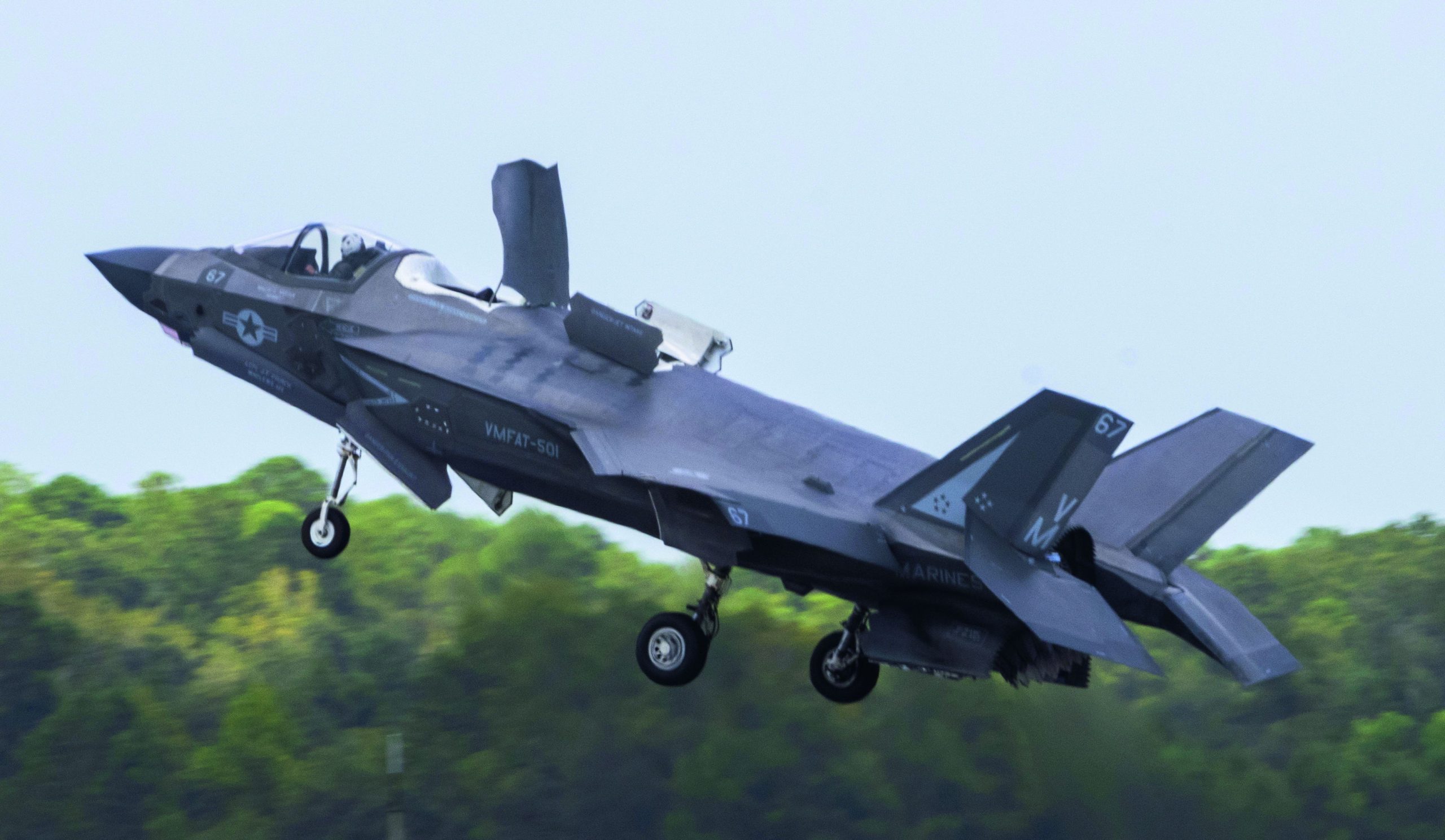 Pilot error caused USMC F-35B crash