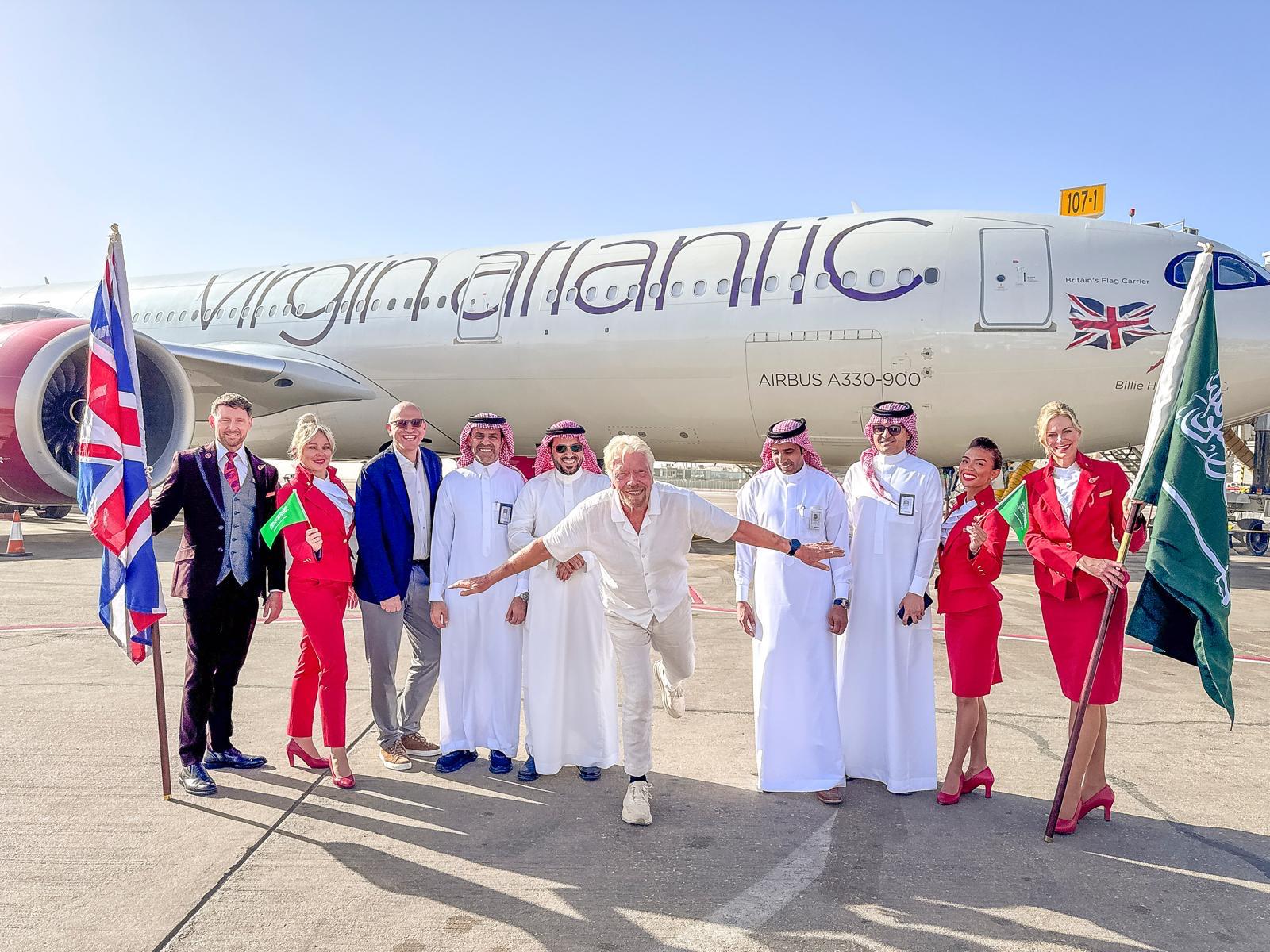 Virgin Atlantic launches first service to Saudia Arabia